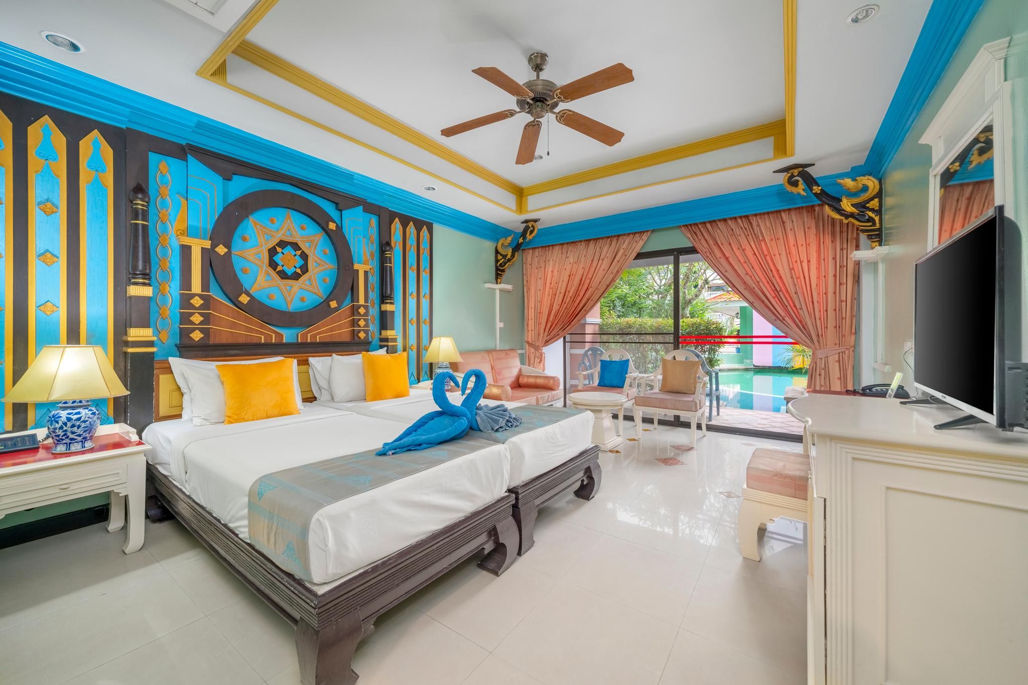 Nature Beach Resort Krabi Deluxe Pool Access Twin Bed