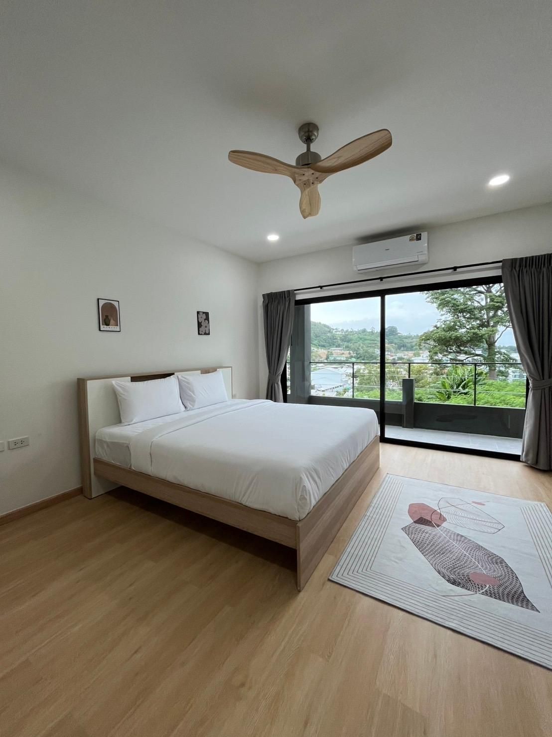 Studio with Balcony City View