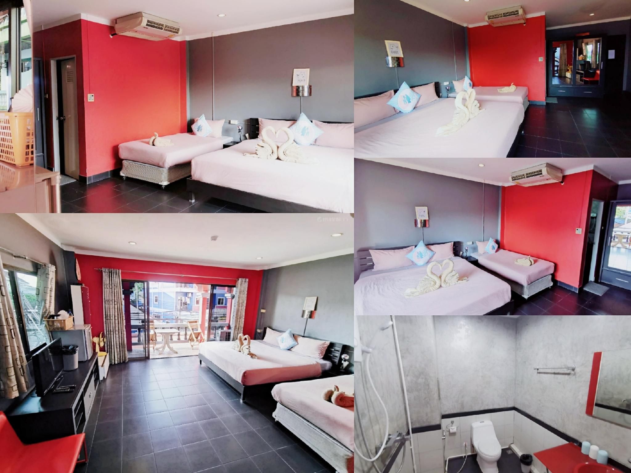 Belle Cose Guesthouse / 3 person Room/ King+Single