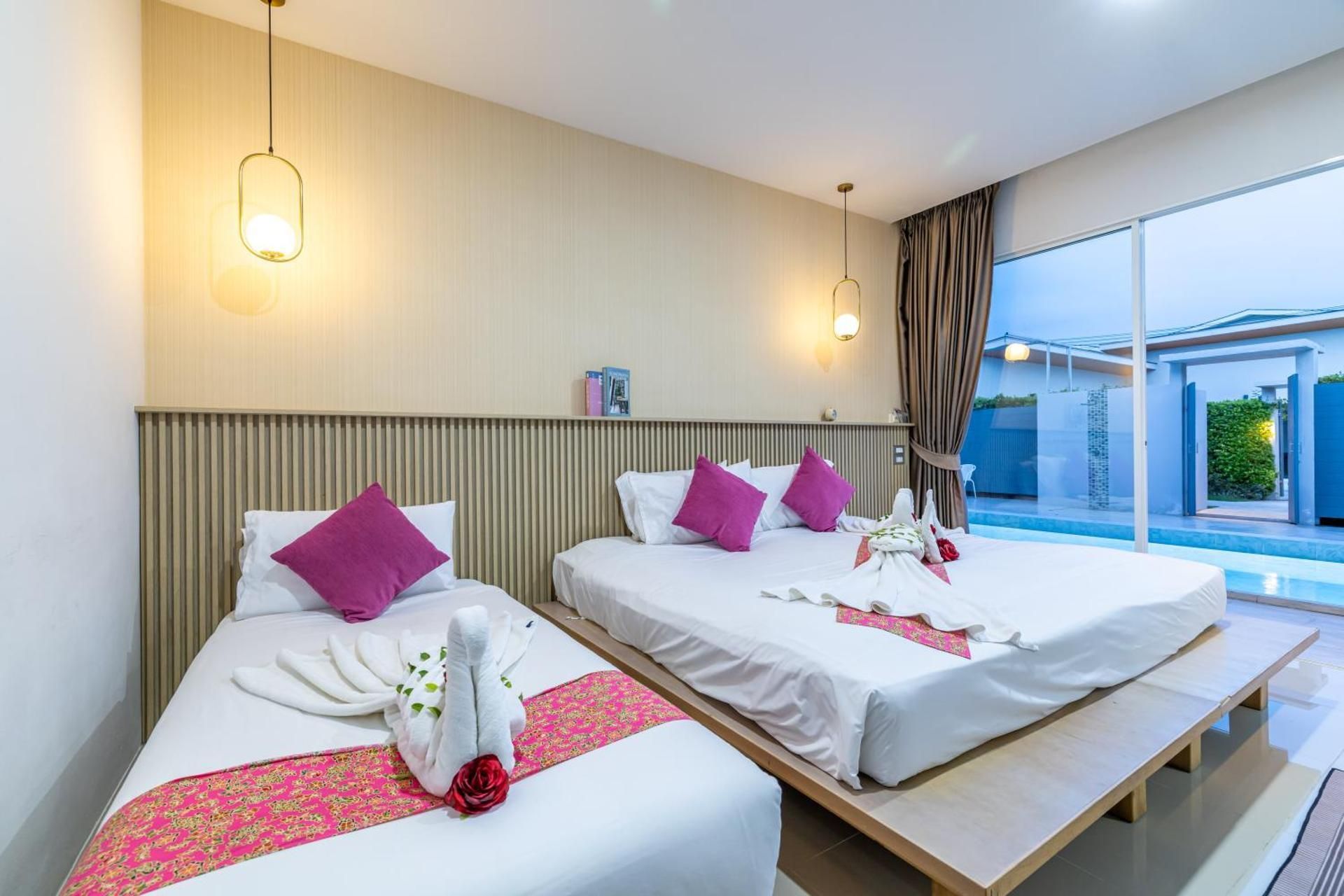 Andaman Sea Best Pool Access Room and Villa  Deluxe Family Room with Pool Access  2