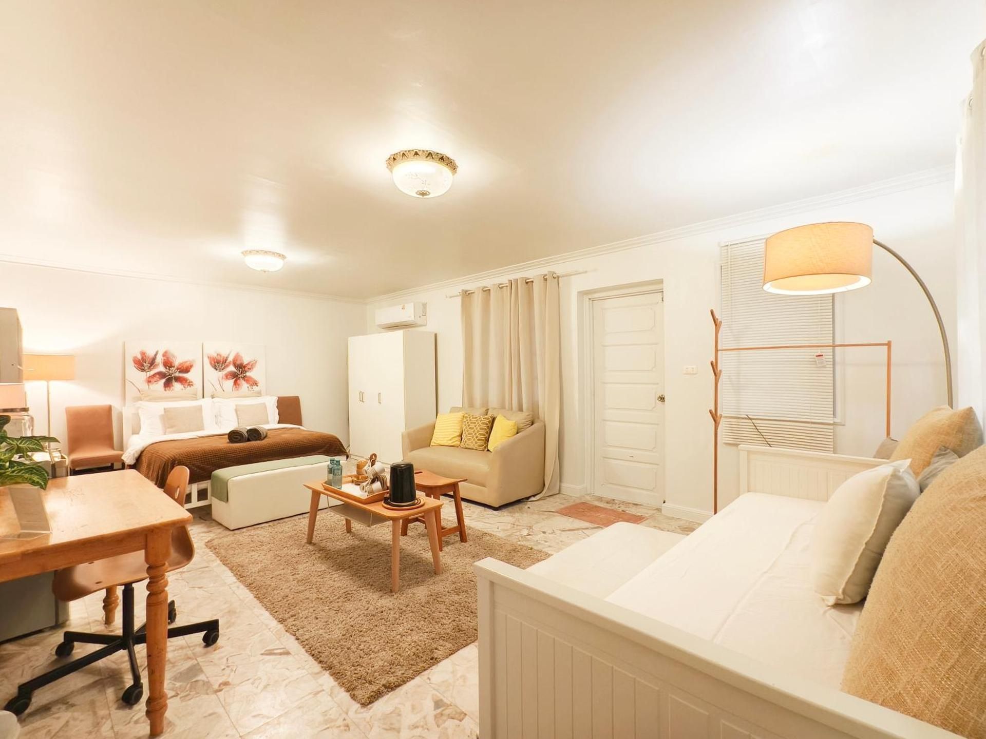 Family Room with Bathroom