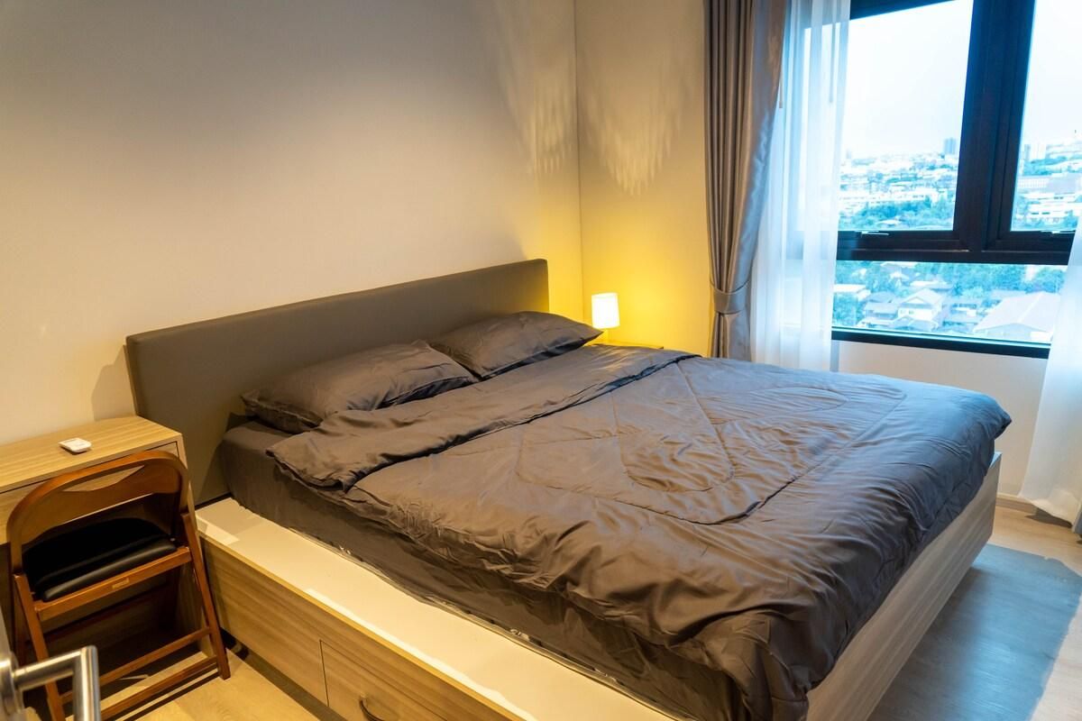 Room in Tha Phra Near BTS Talat Phlu  [Suite 3]