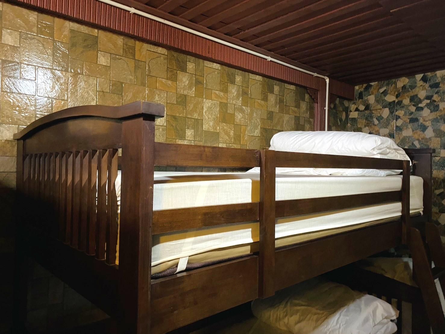 Bunk Bed in a Mixed Dormitory