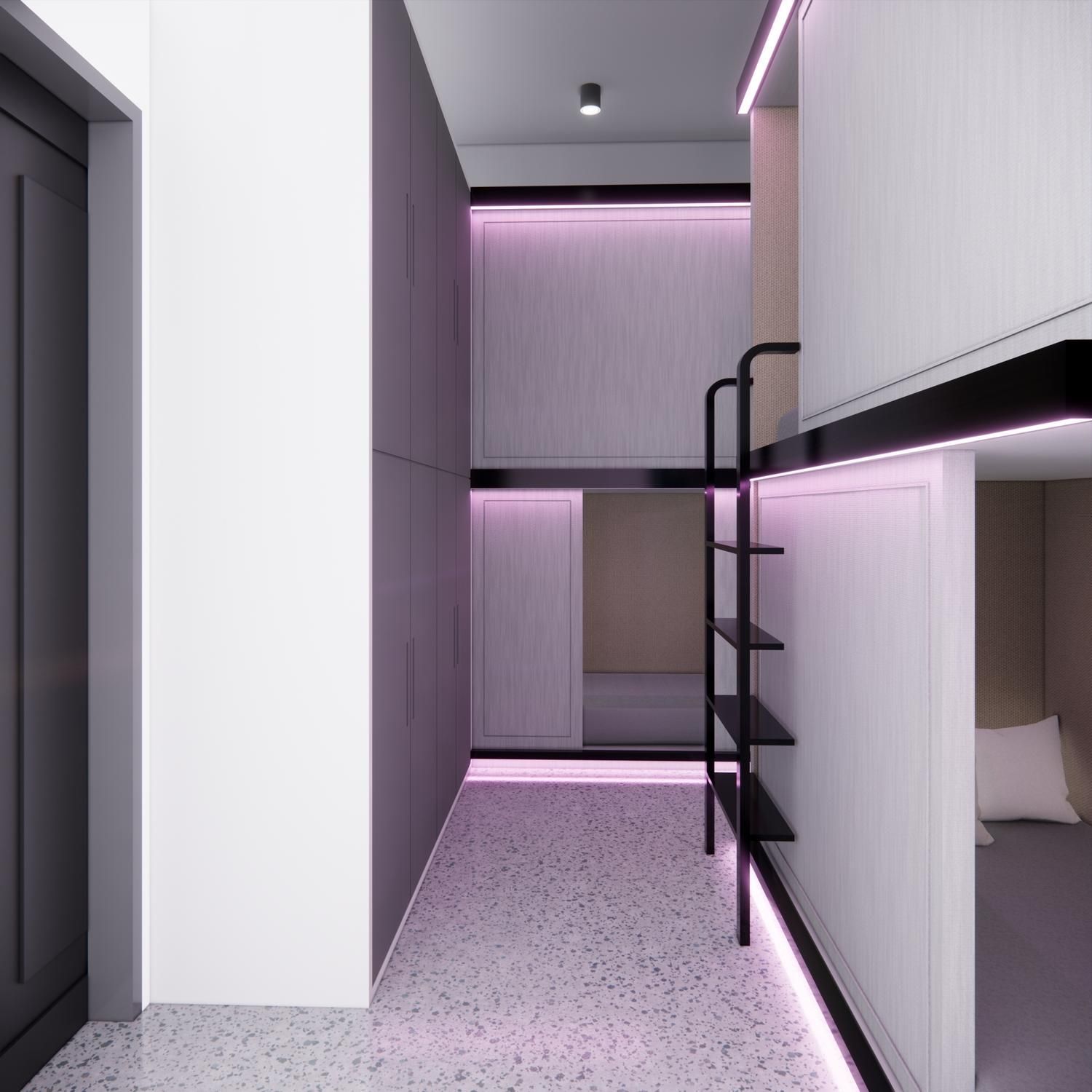 Bed in 4-Bed Male Dorm Shared Bathroom