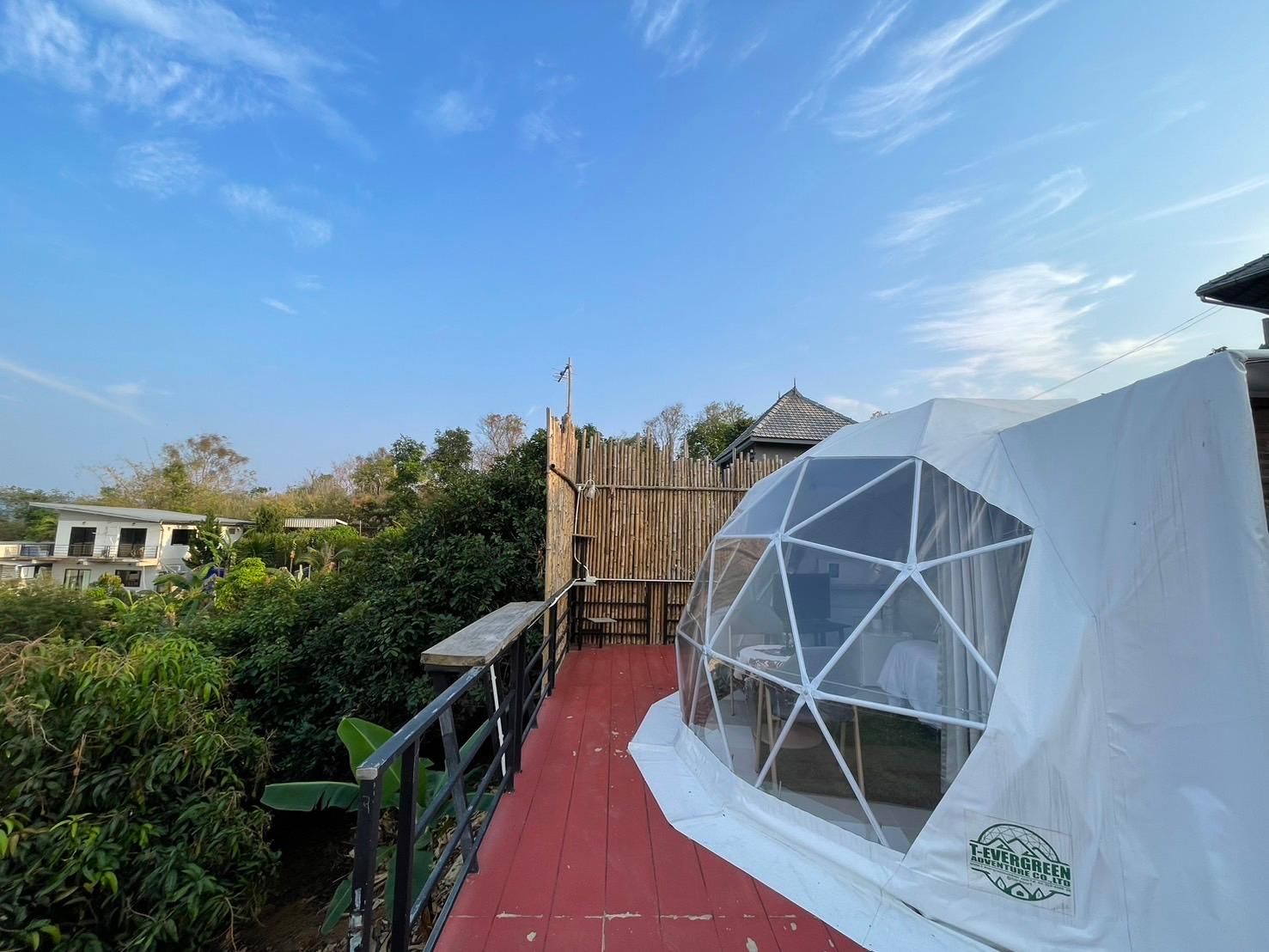 Chiang Khong Hill Resort Dome Tent 2