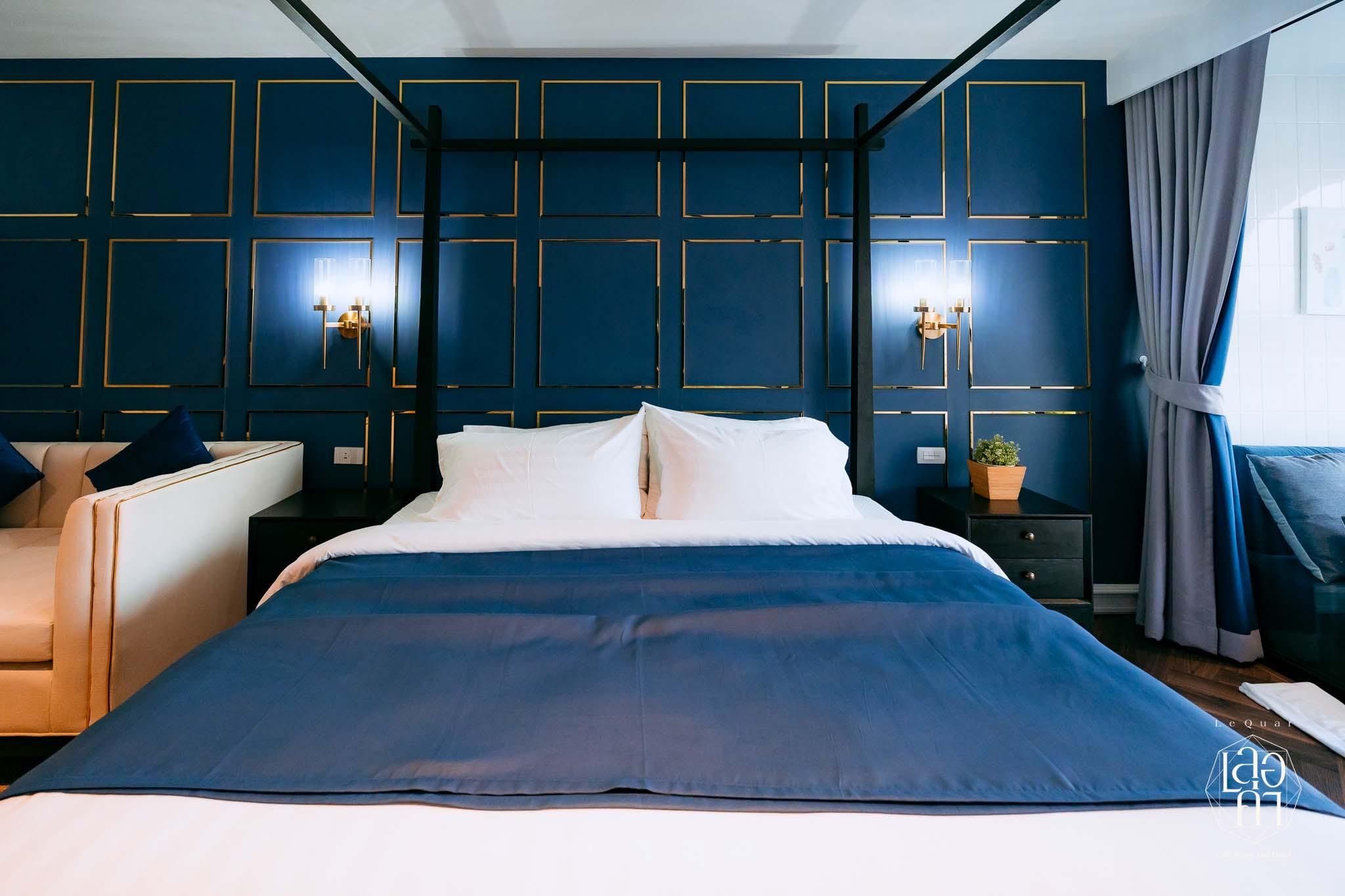 Le Quar Cafe Bistro Bed & Breakfast Blue Royal Room