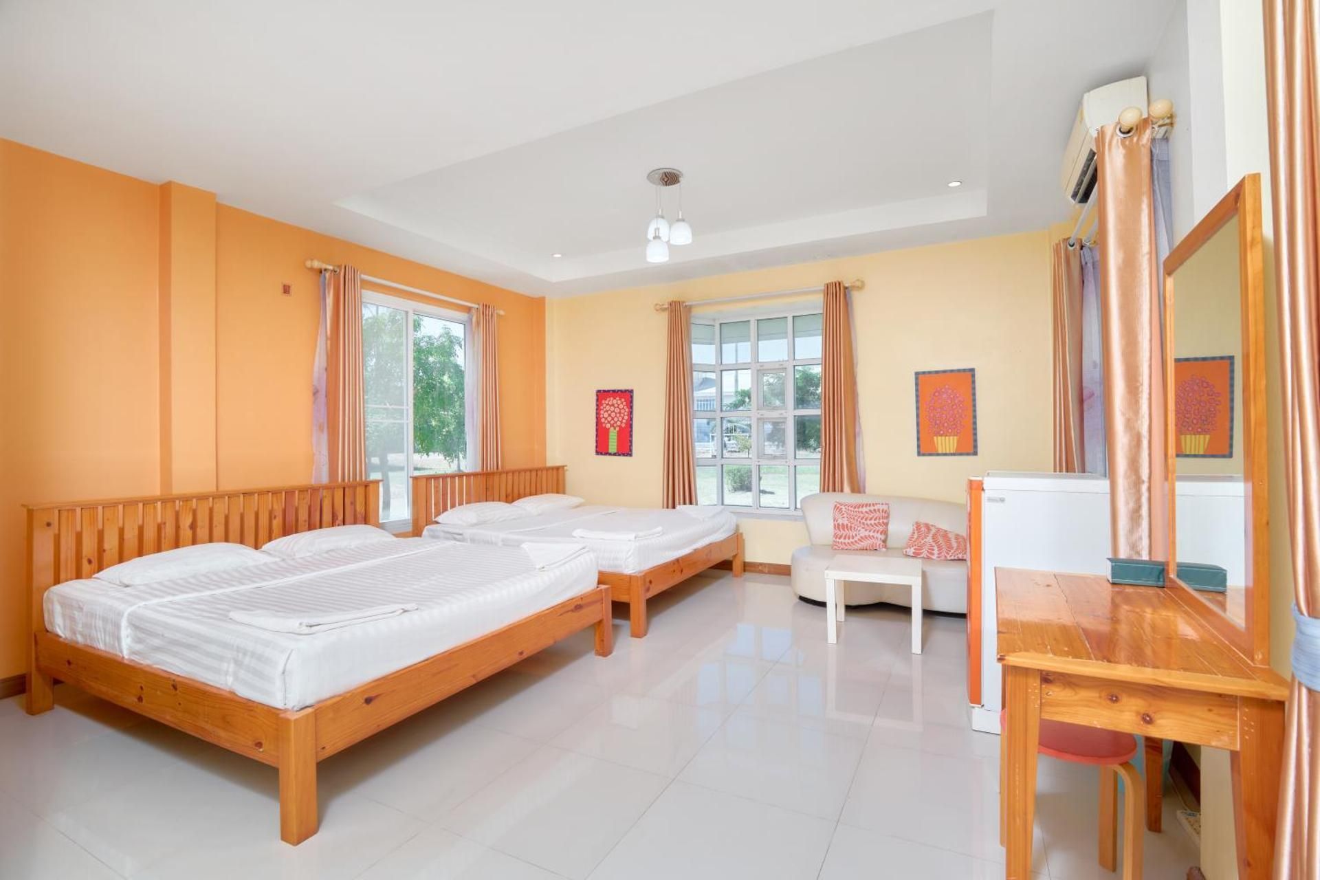 The Peak Resort Chaiyaphum Quadruple Room with Garden View