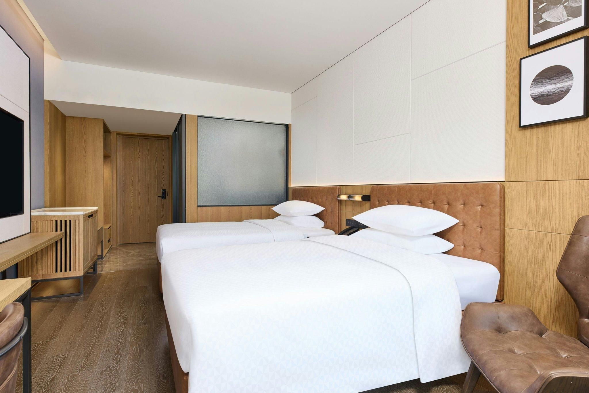 Courtyard View Twin Bed, Guest room, 2 Double, Courtyard view