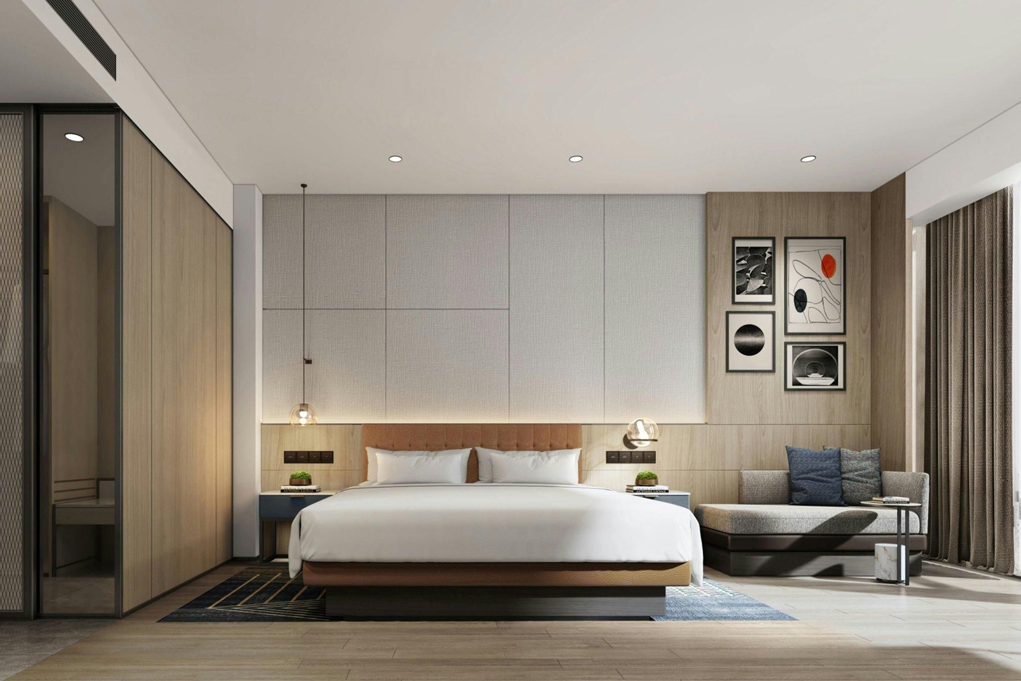 Garden View King Bed, Guest room, 1 King, Garden view