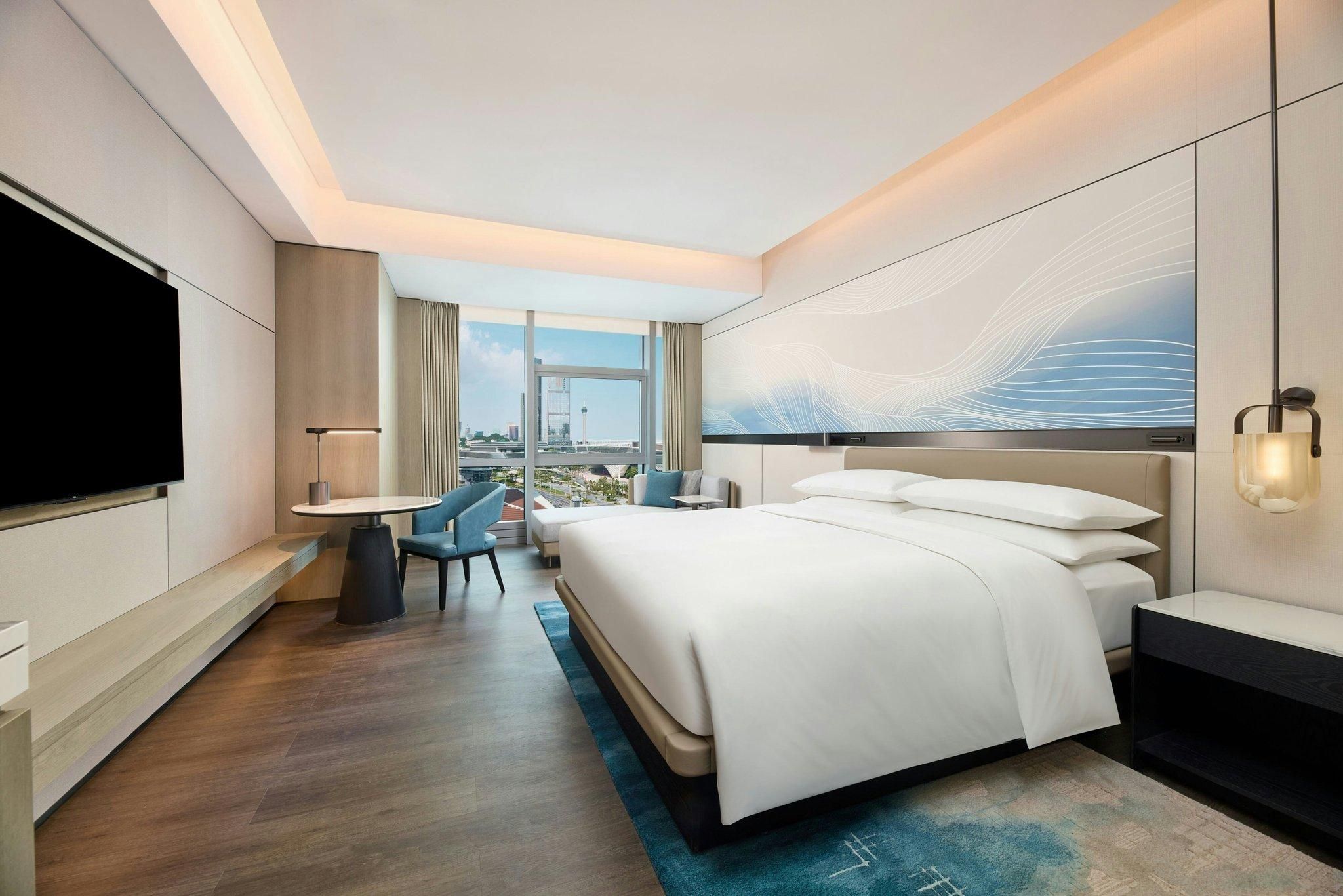 Macao Ocean View Room, Guest room, 1 King, Ocean view