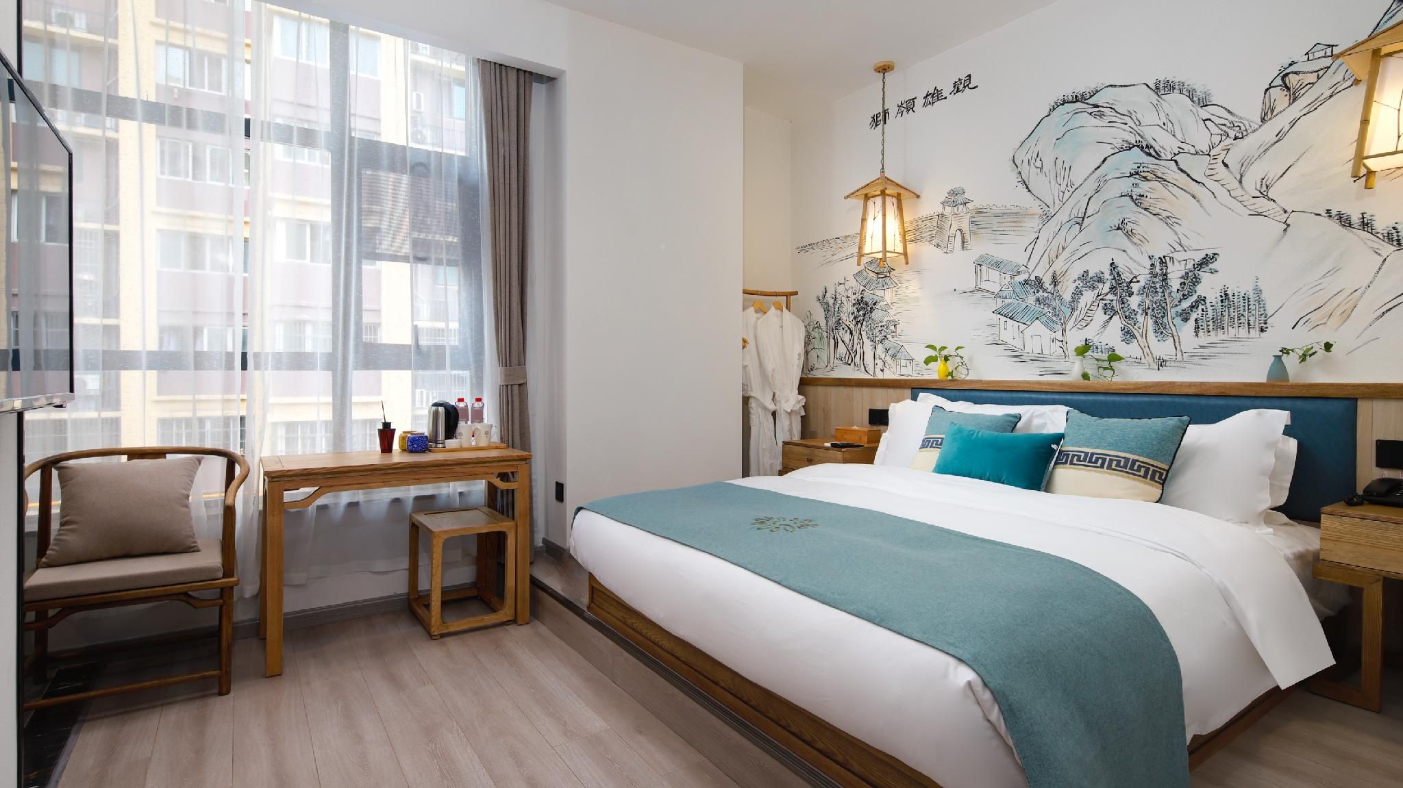 Floral Hotel Guixin Tingyuan Queen Studio