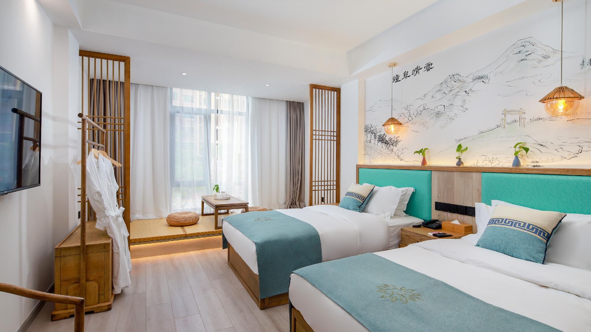 Floral Hotel Guixin Tingyuan Twin Studio 2