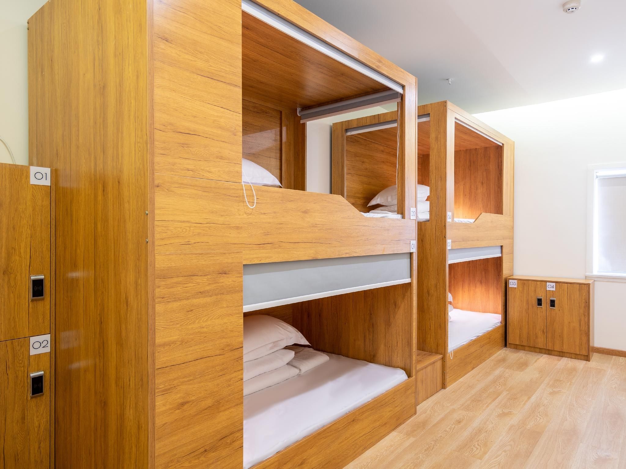 Bed in 4-Bed Male Dormitory Room