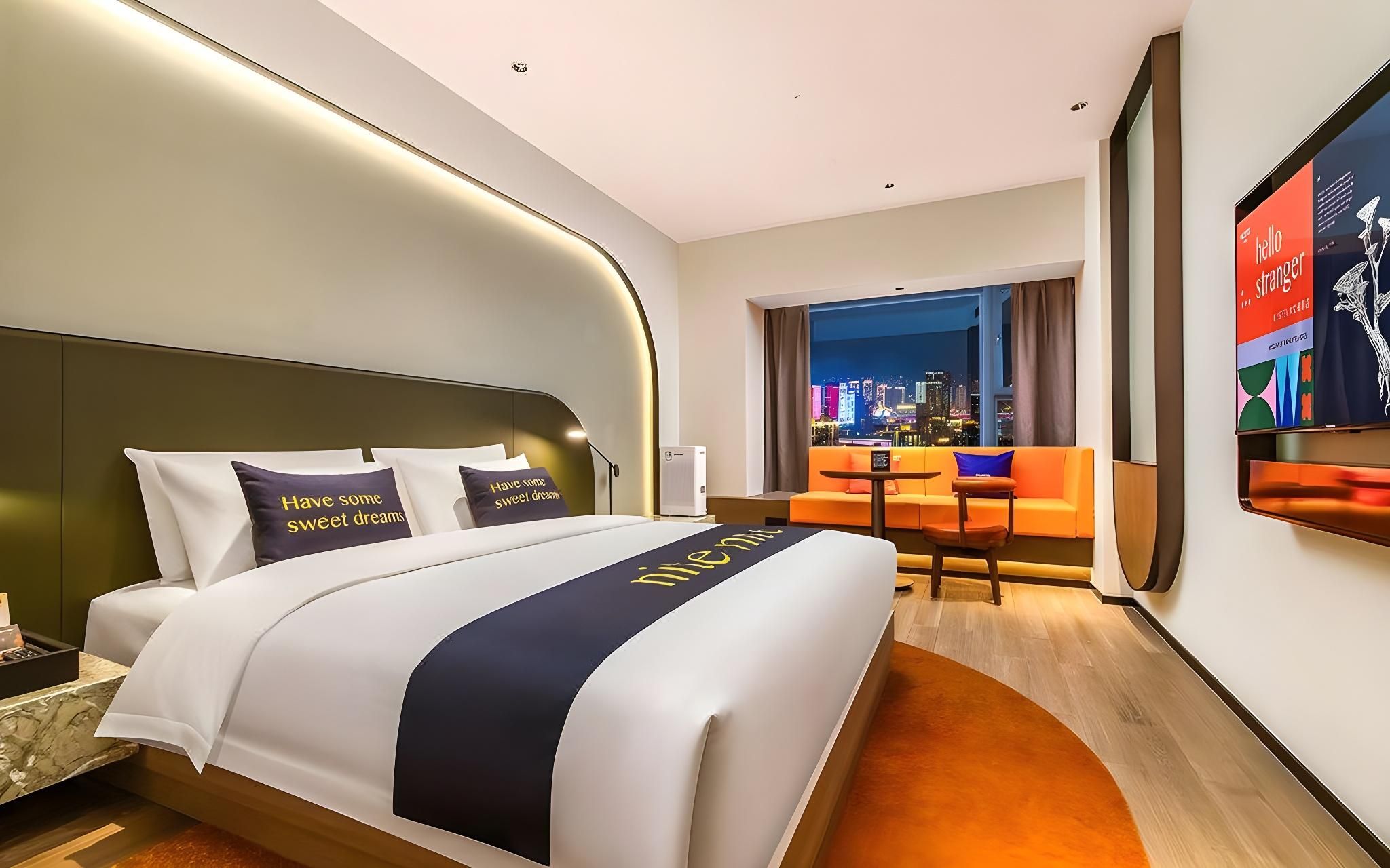 Inspiration Double Bed Room With Air Purifier Forest Oxygen Bar + King Koil Mattress + Smart Control