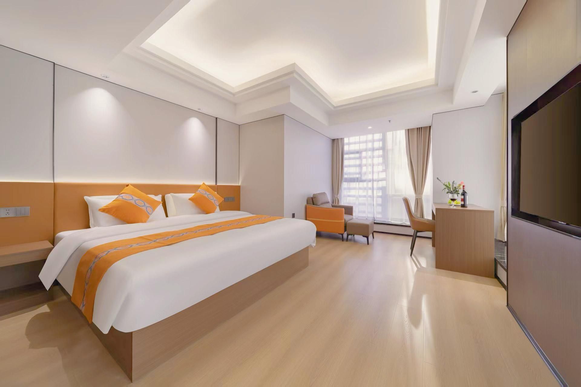 Meihao EZZI Hotel Chengdu Shuangliu Airport Cuqiao Subway Station Deluxe Queen Rooms 3