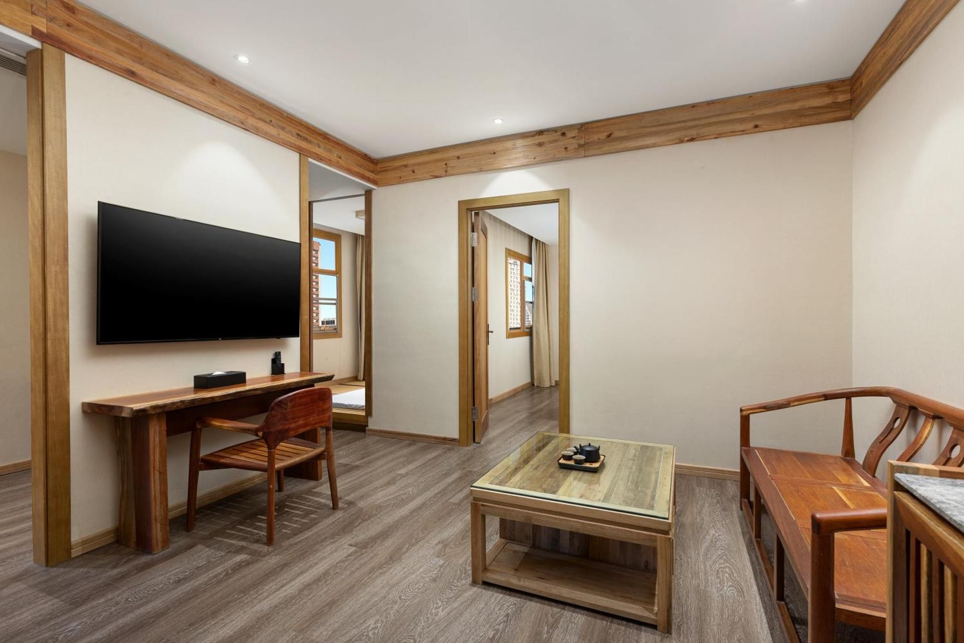 Three-Bedroom Suite with One King Bed, One Double Bed and One Single Bed - Non-Smoking