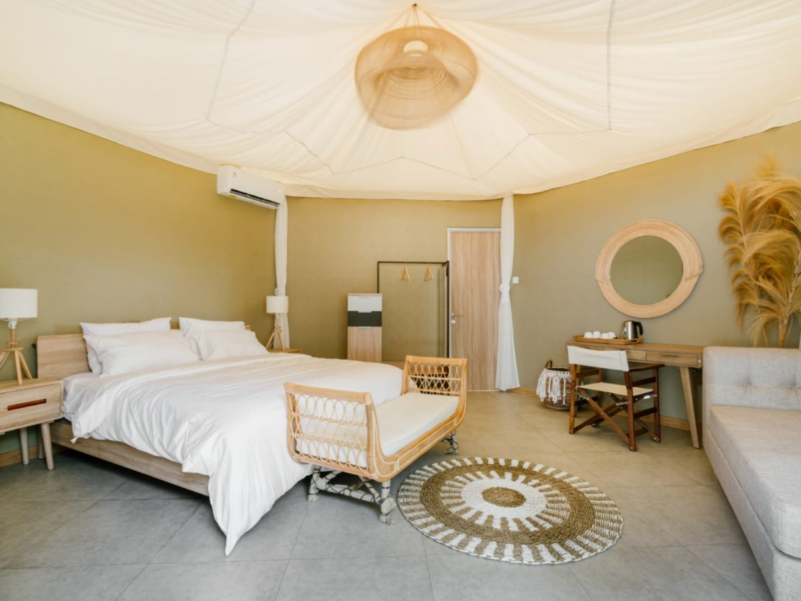 Asha Beach Club & Resort Glamping Room with Private Bathroom 2
