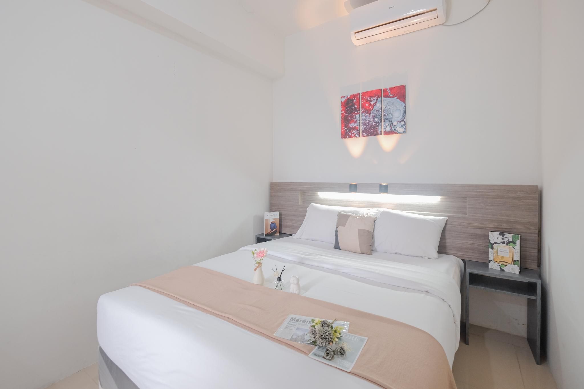 Cozy Sweet 2BR Apt Vittoria Residence By Travelio
