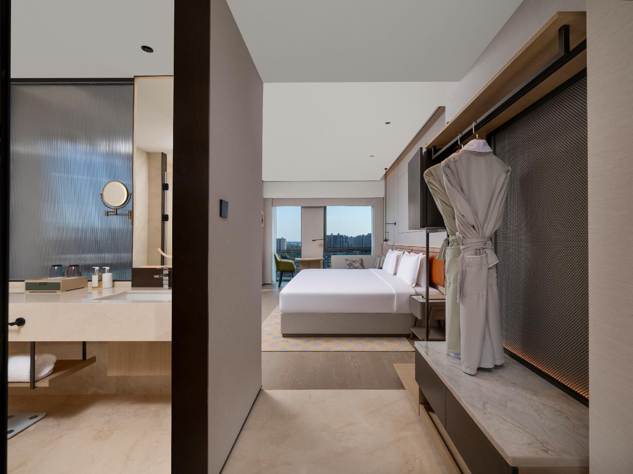 1 Super King Bed Premium City View