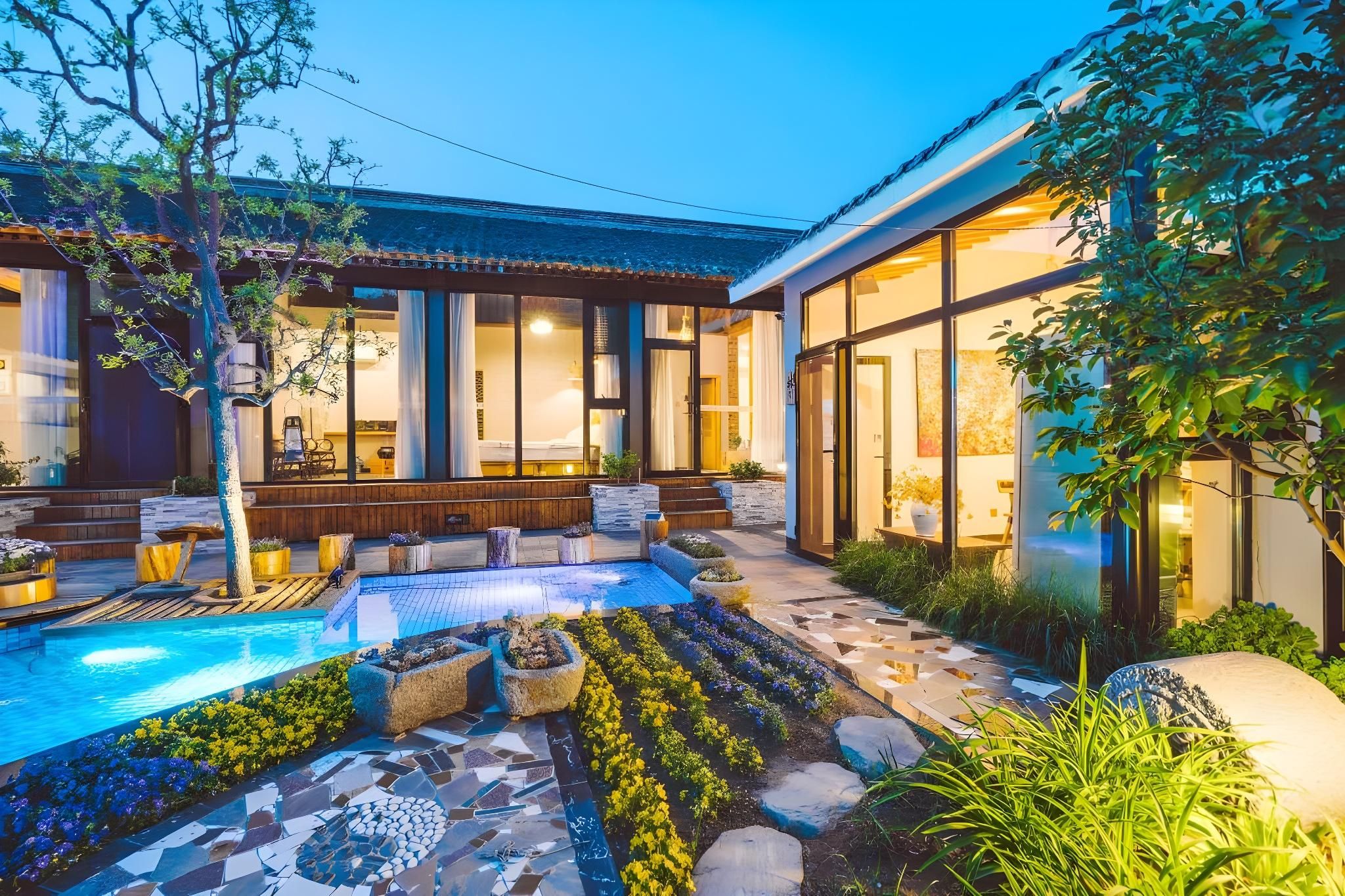 Floral Hotel Beijing Laomujiang B&B Huairou Liudu River