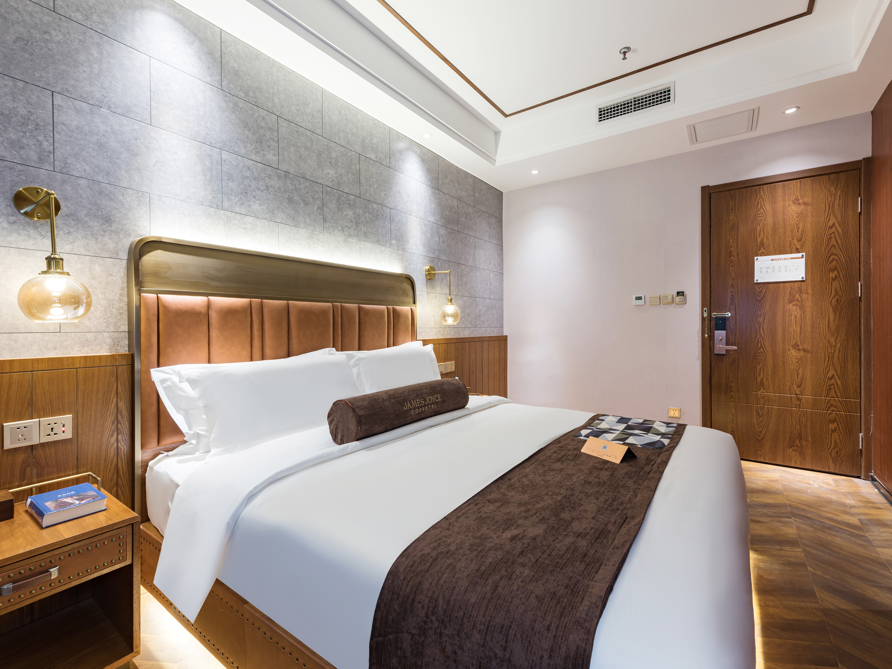 James Joyce Coffetel Daxing Beijing New Airport Huangcun West Street Subway Station James Joyce - Chunxiang Bed Room