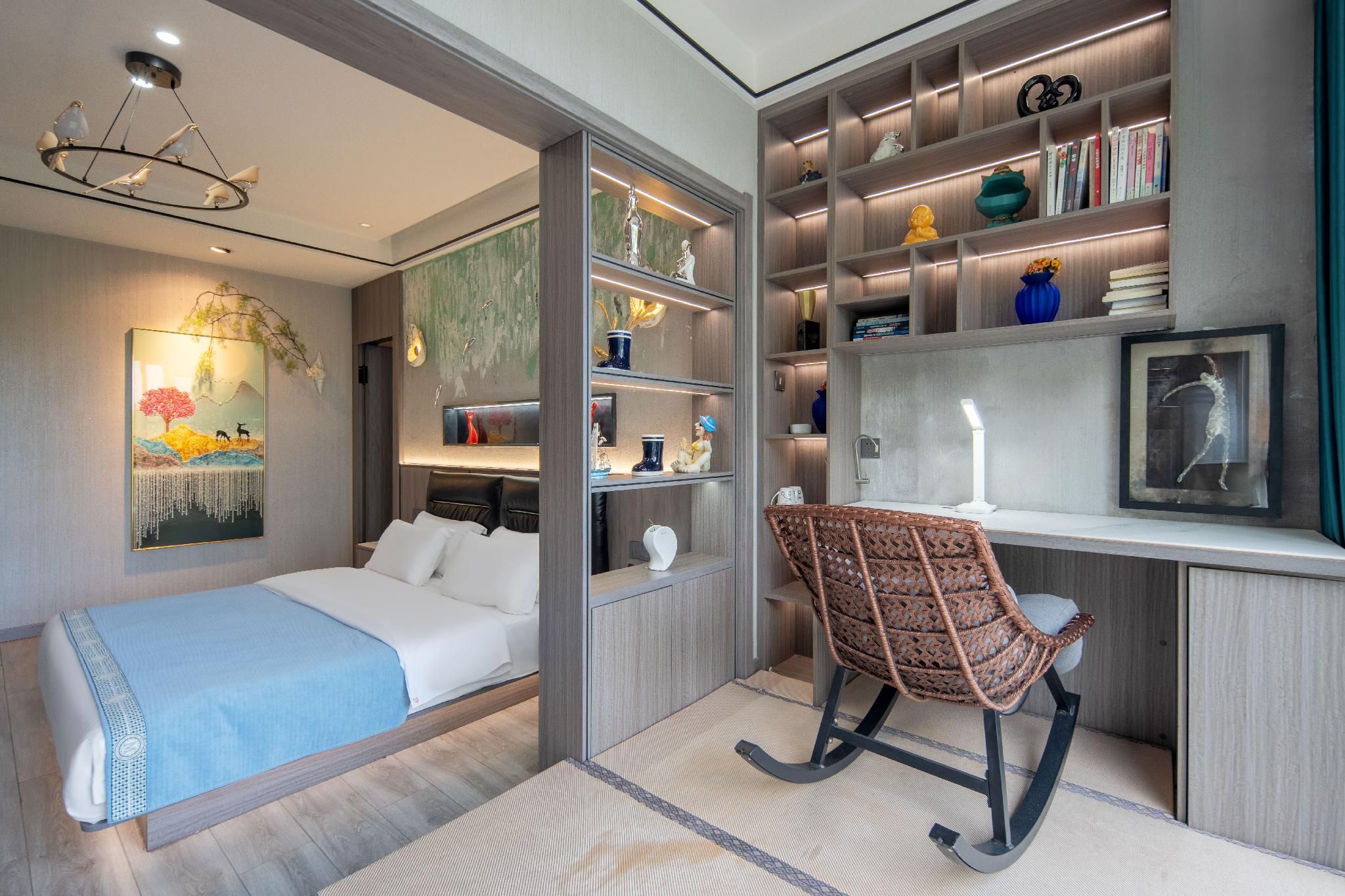 Floral Hotel Qingdao Free Travel Seaside Homestay Comfort Queen Room 2