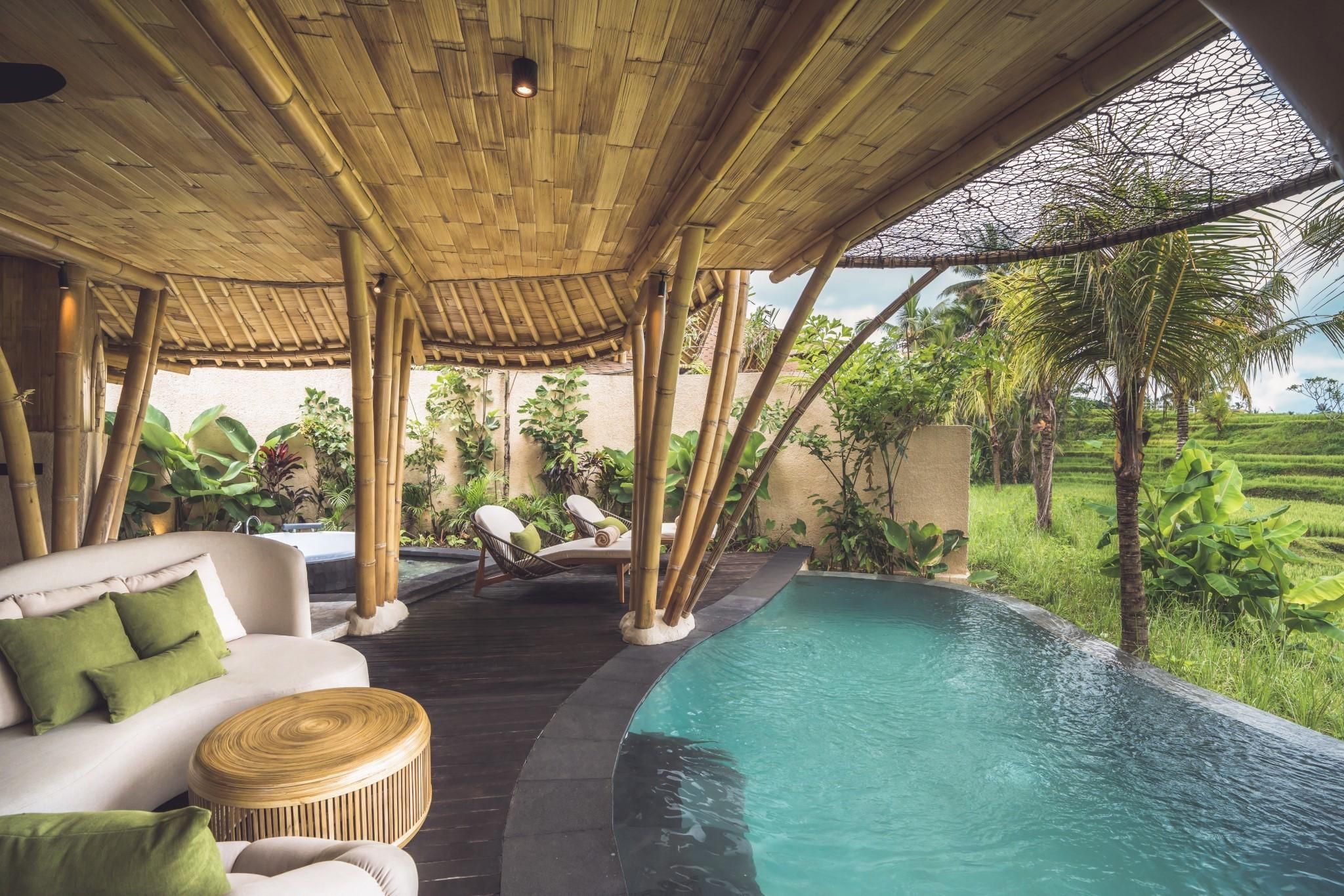 One Bedroom Villa Private Pool with Ricefield View - Include Prestige Experience