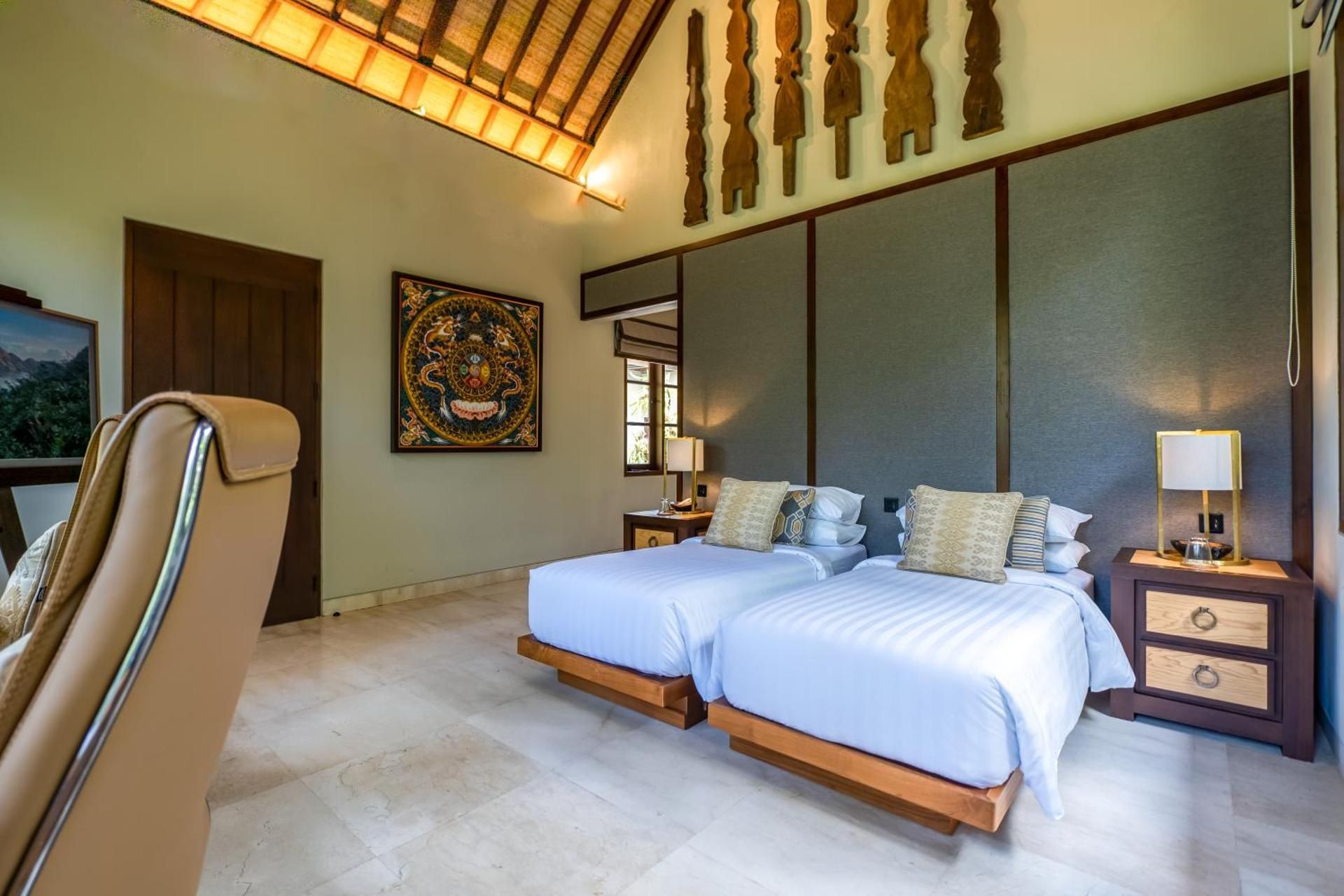 Three Bedroom Villa with Executive Studio as Twin Bedroom Suite