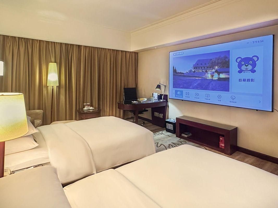 Hundred-inch giant Screen Video Twin Room (VIP video one-click projection screen)