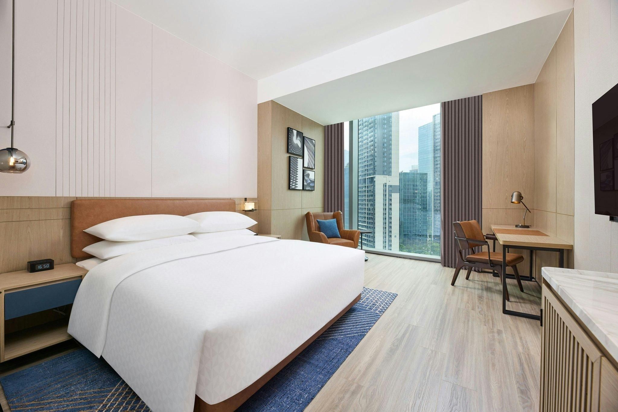 Standard King Room, Guest room, 1 King Super, City view
