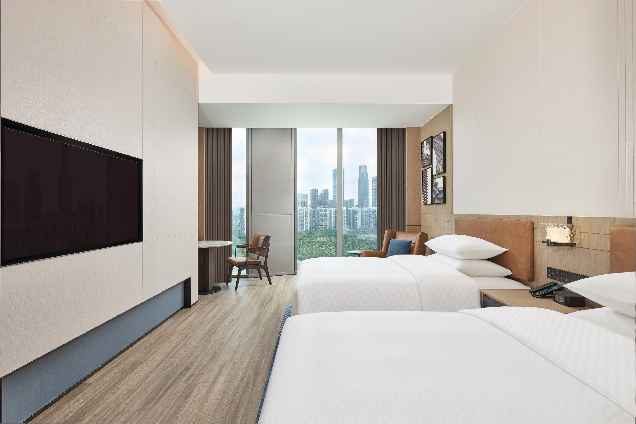 Standard Twin Room, Guest room, 2 Double, City view