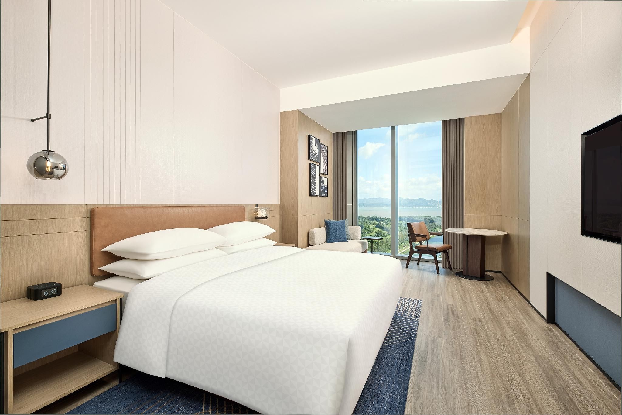 Bay View Room, Guest room, 1 King Super, Bay view