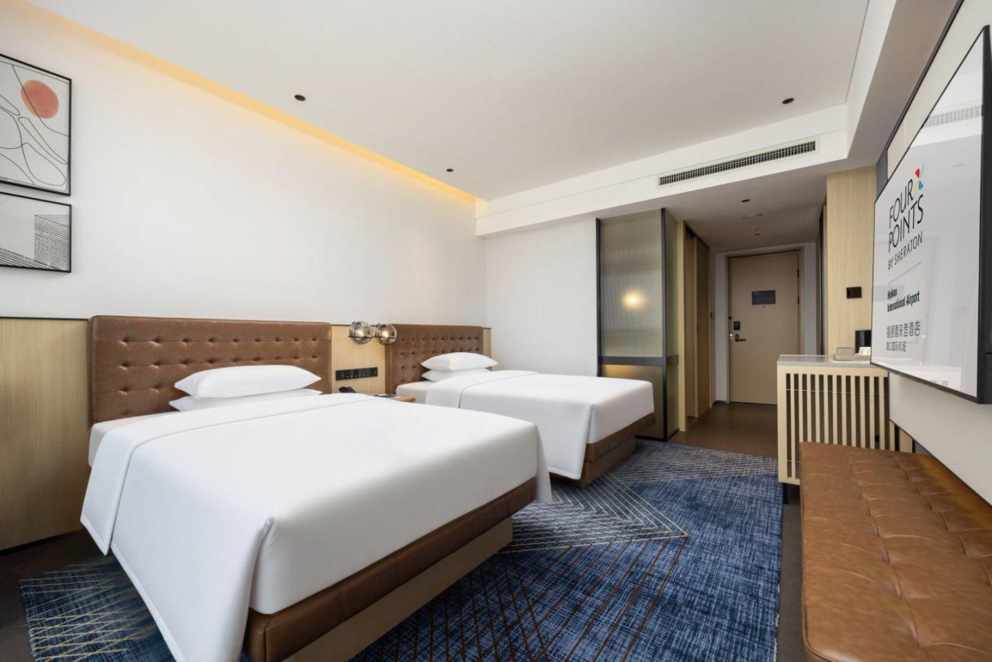 Superior Double, Guest room, 2 Double, City view