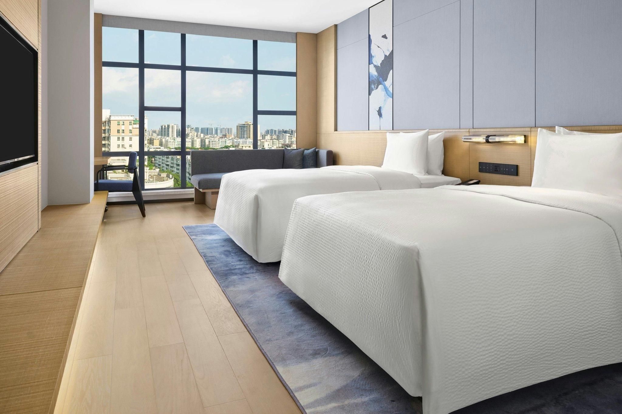 Premier Room, Guest room, 2 Double, City view