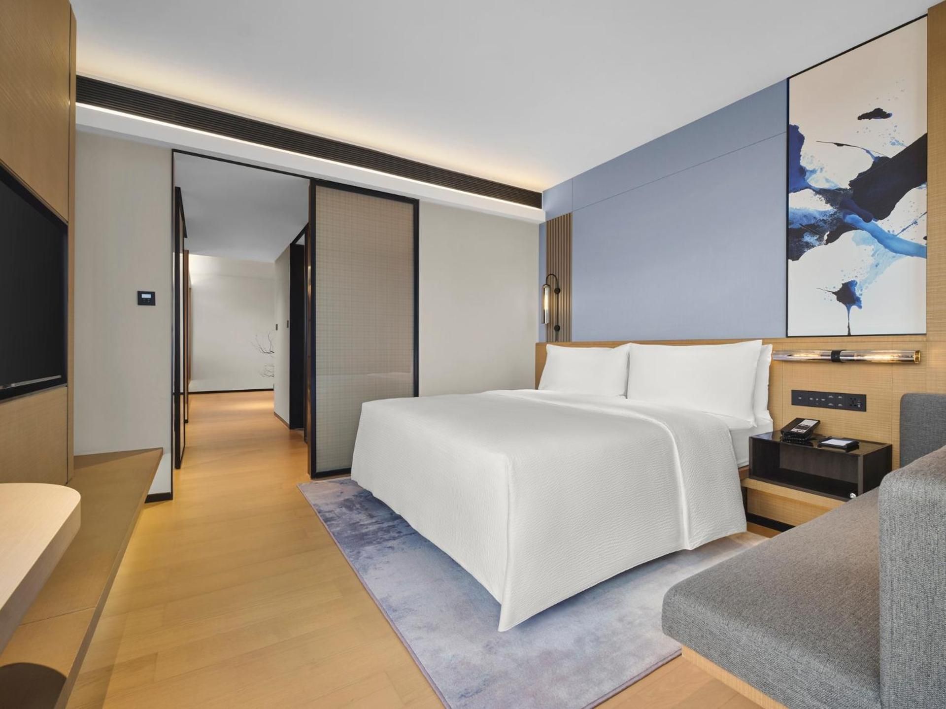 One-Bedroom Standard King Suite with City View