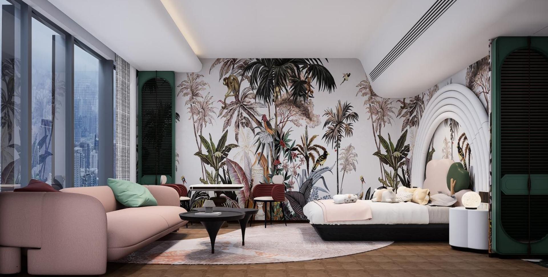 Playful Living King Room