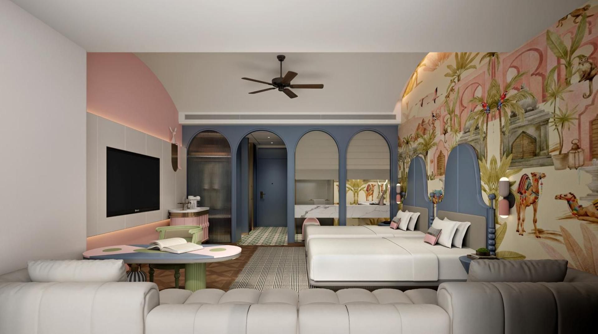 Playful Living Twin Room
