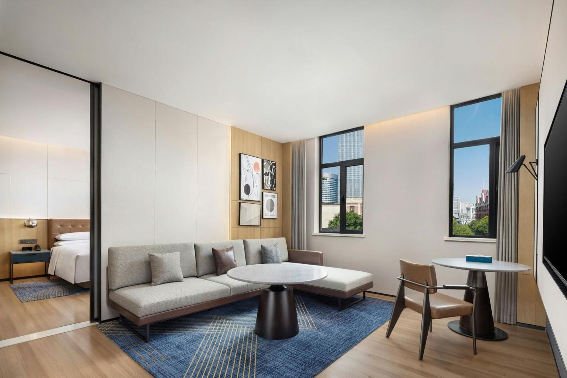 One-Bedroom Premium King Suite with City View