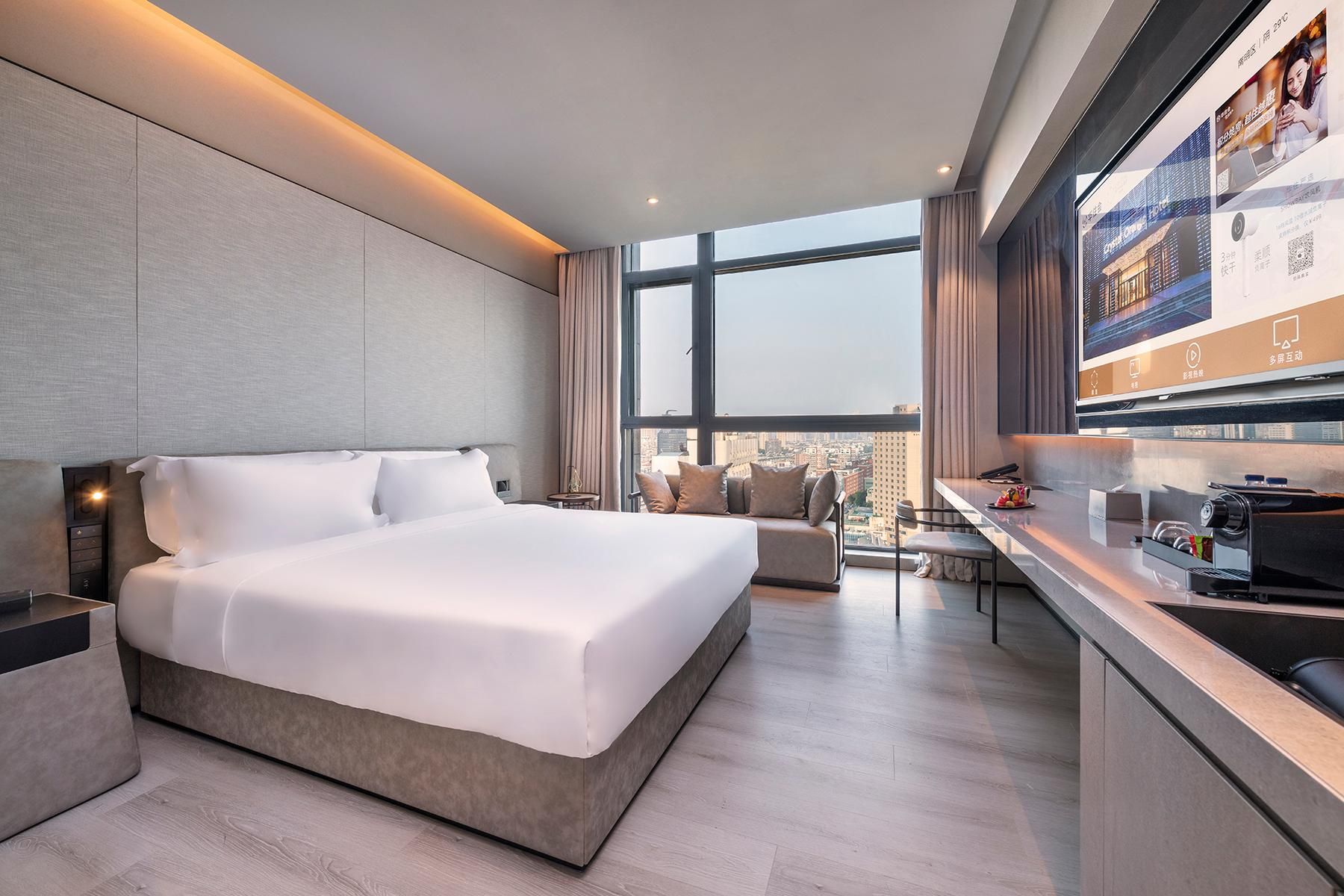Hangzhou West Lake Hubin Yintai Crystal Orange Hotel Huazhu - Executive Bed Room