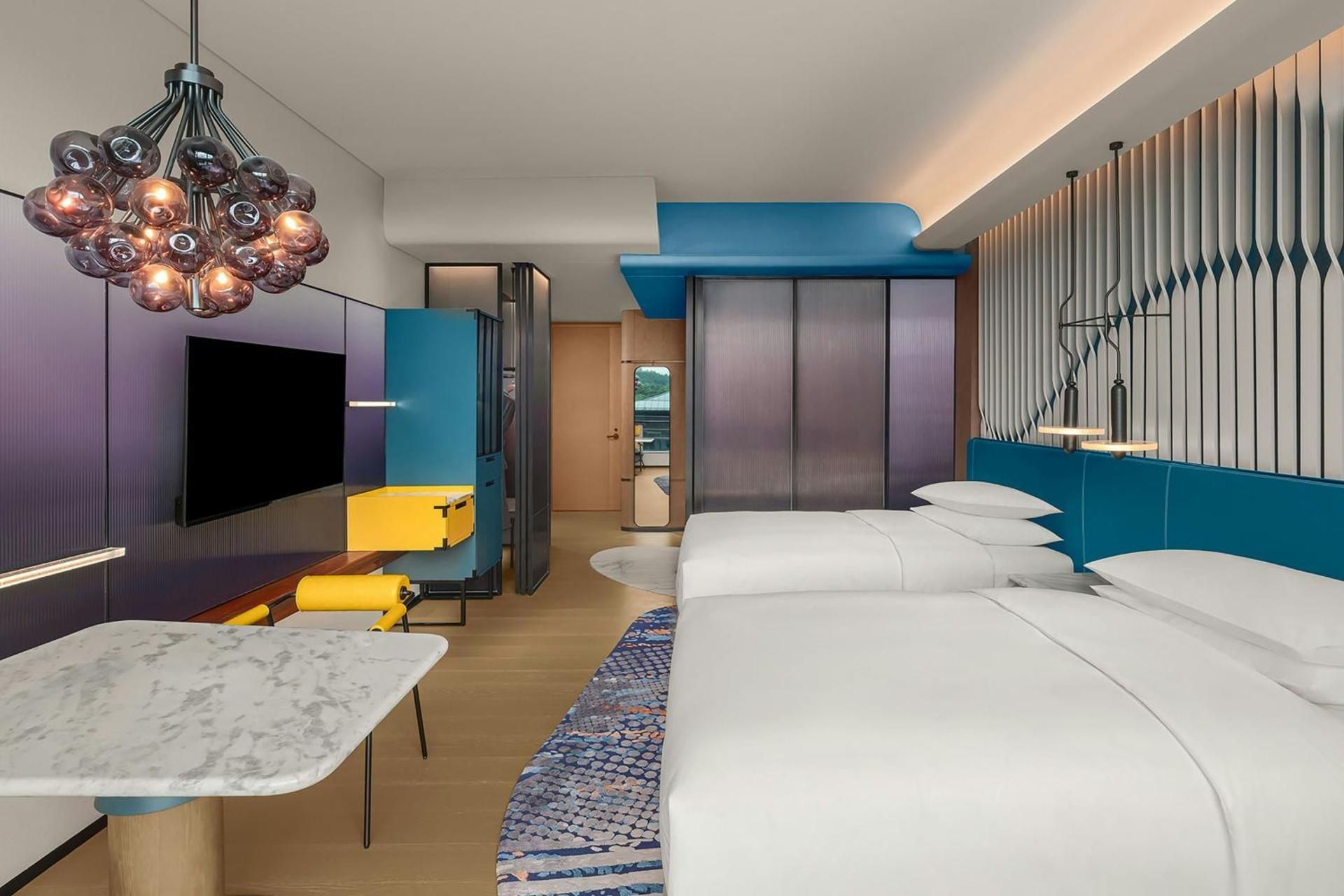 Deluxe Double Room with Two Double Beds