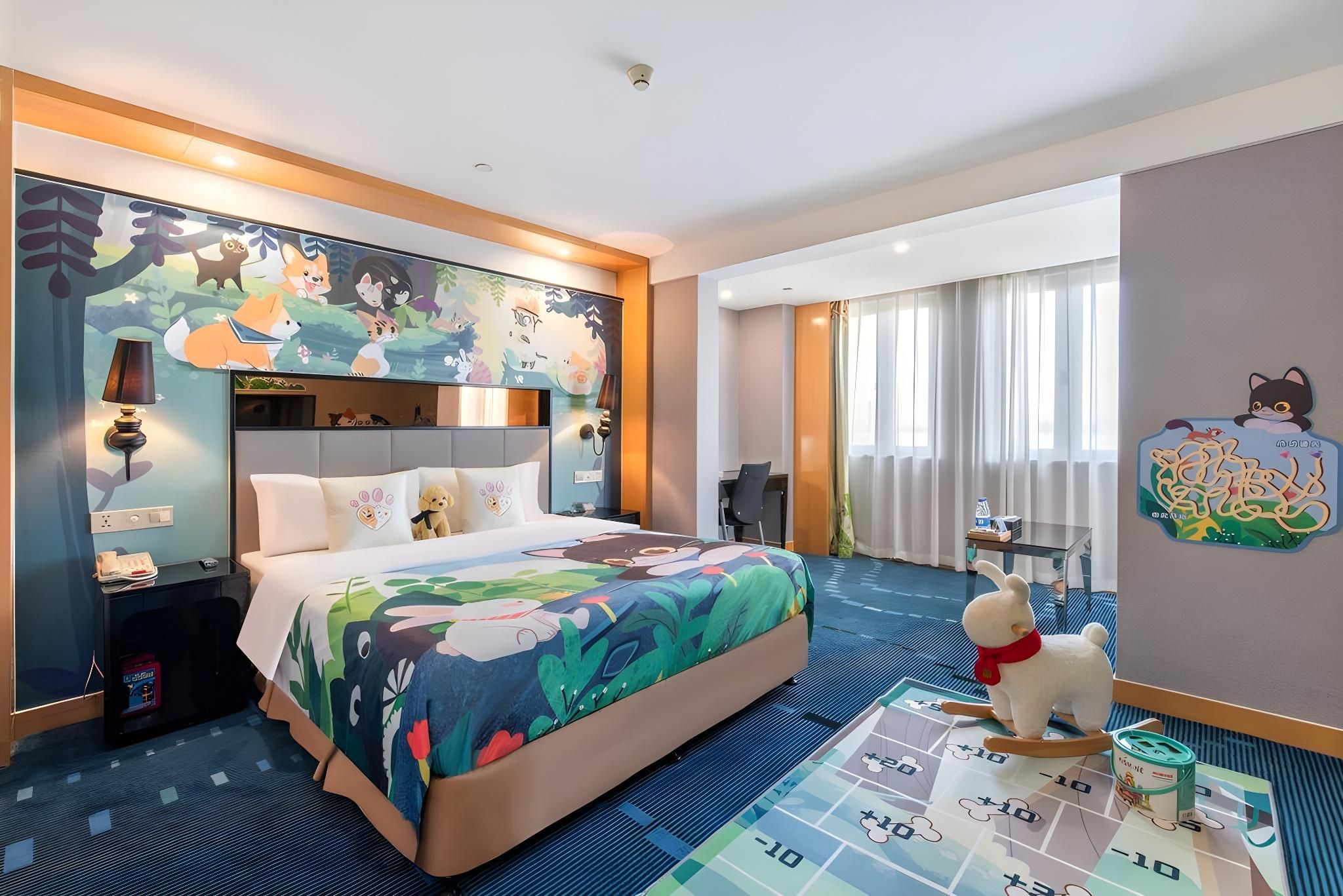 Yundian Mengchong Series Family Double Bed Room