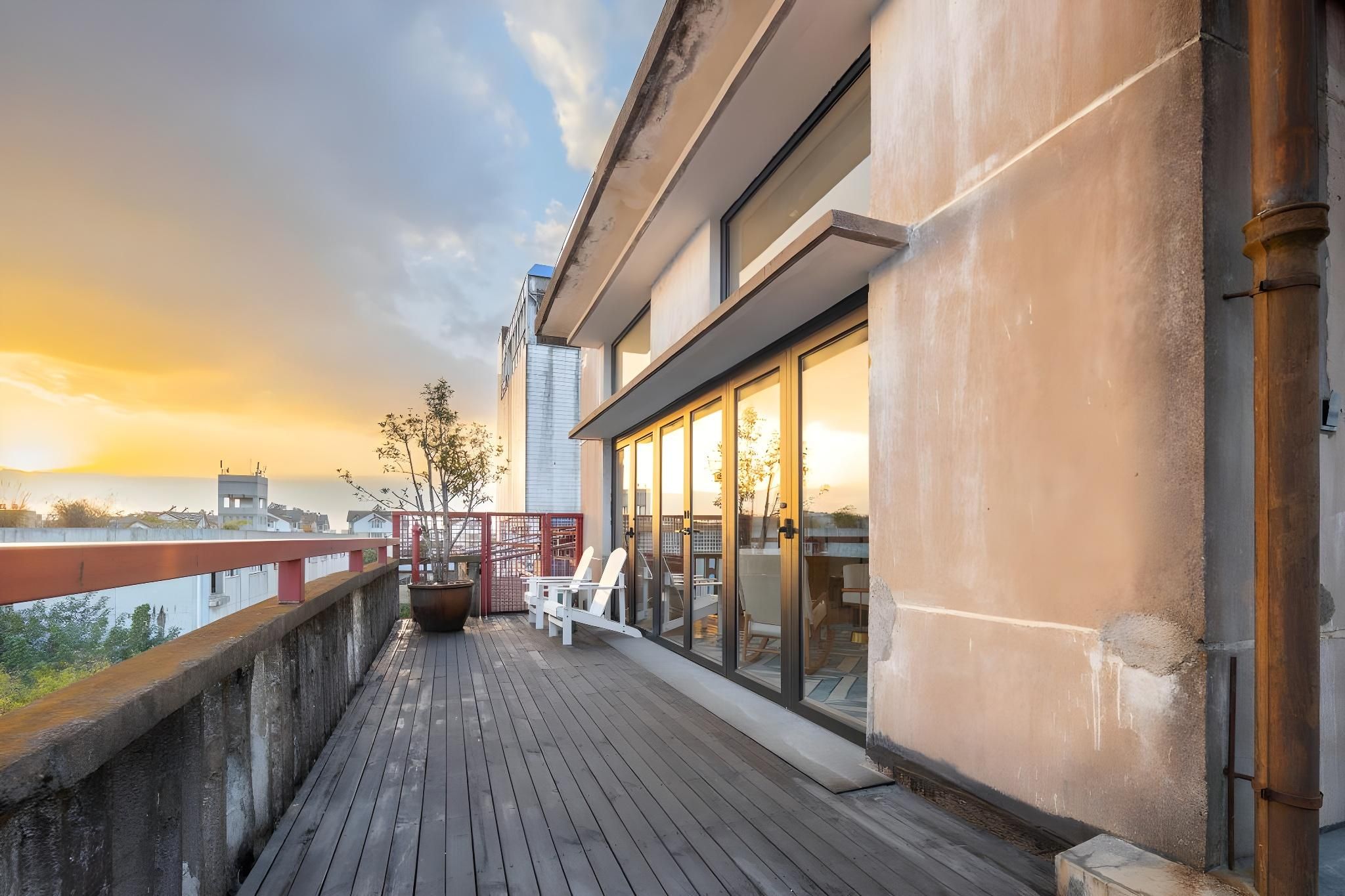 Floral Hotel She Quzhou Yueyin Heji Homestay Terrace View Double Room 2