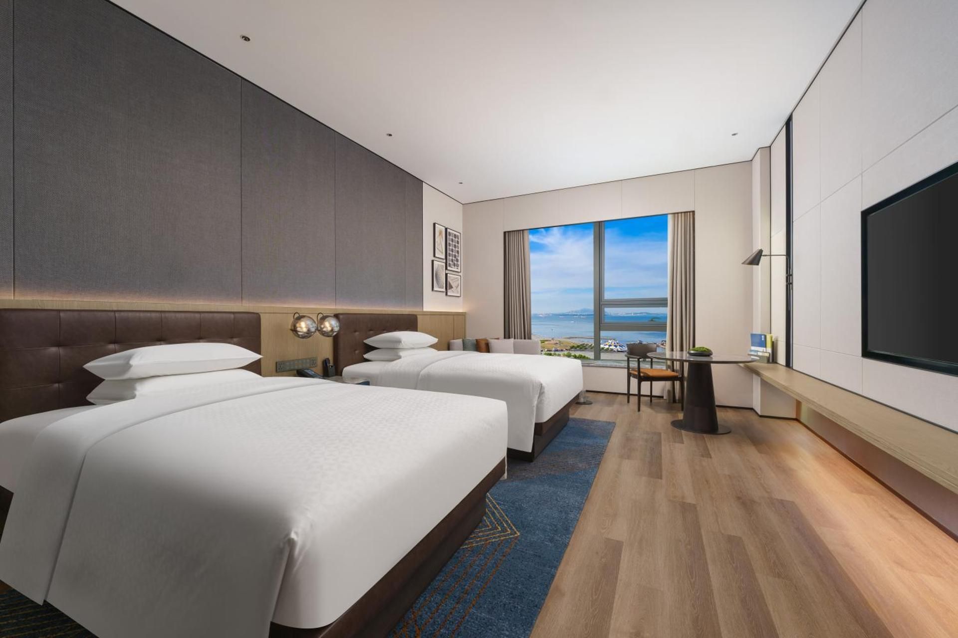 Premium Sea View Double, Guest room, 2 Double, Sea view