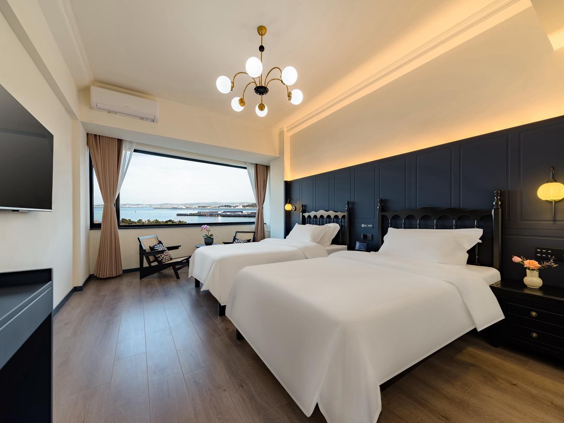Twin Room with Sea View