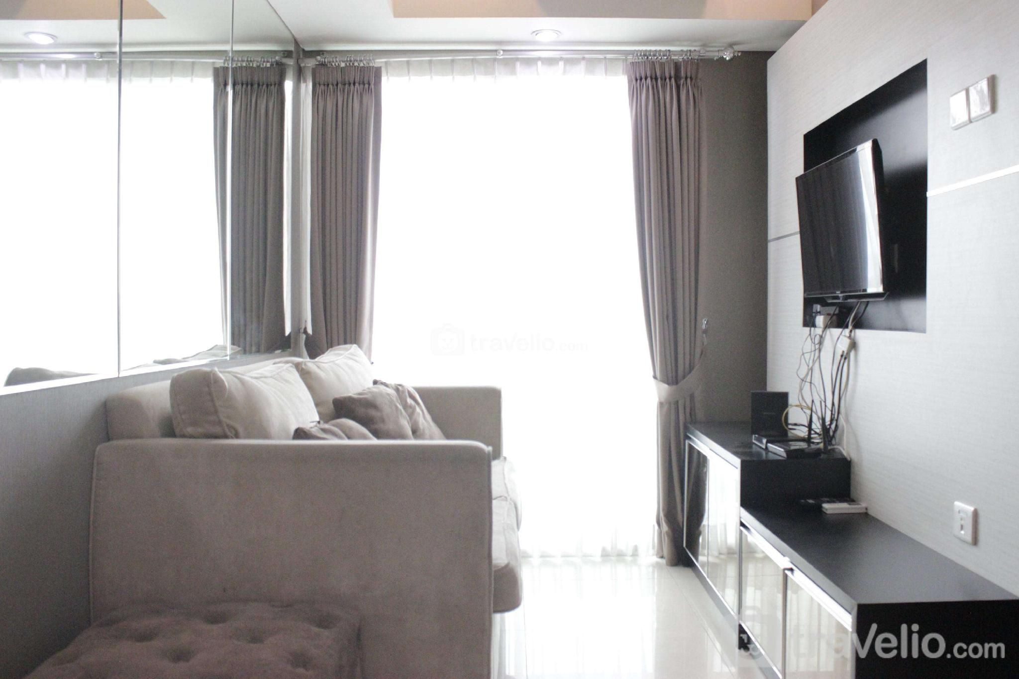 Homey 2BR at Tamansari La Grande By Travelio