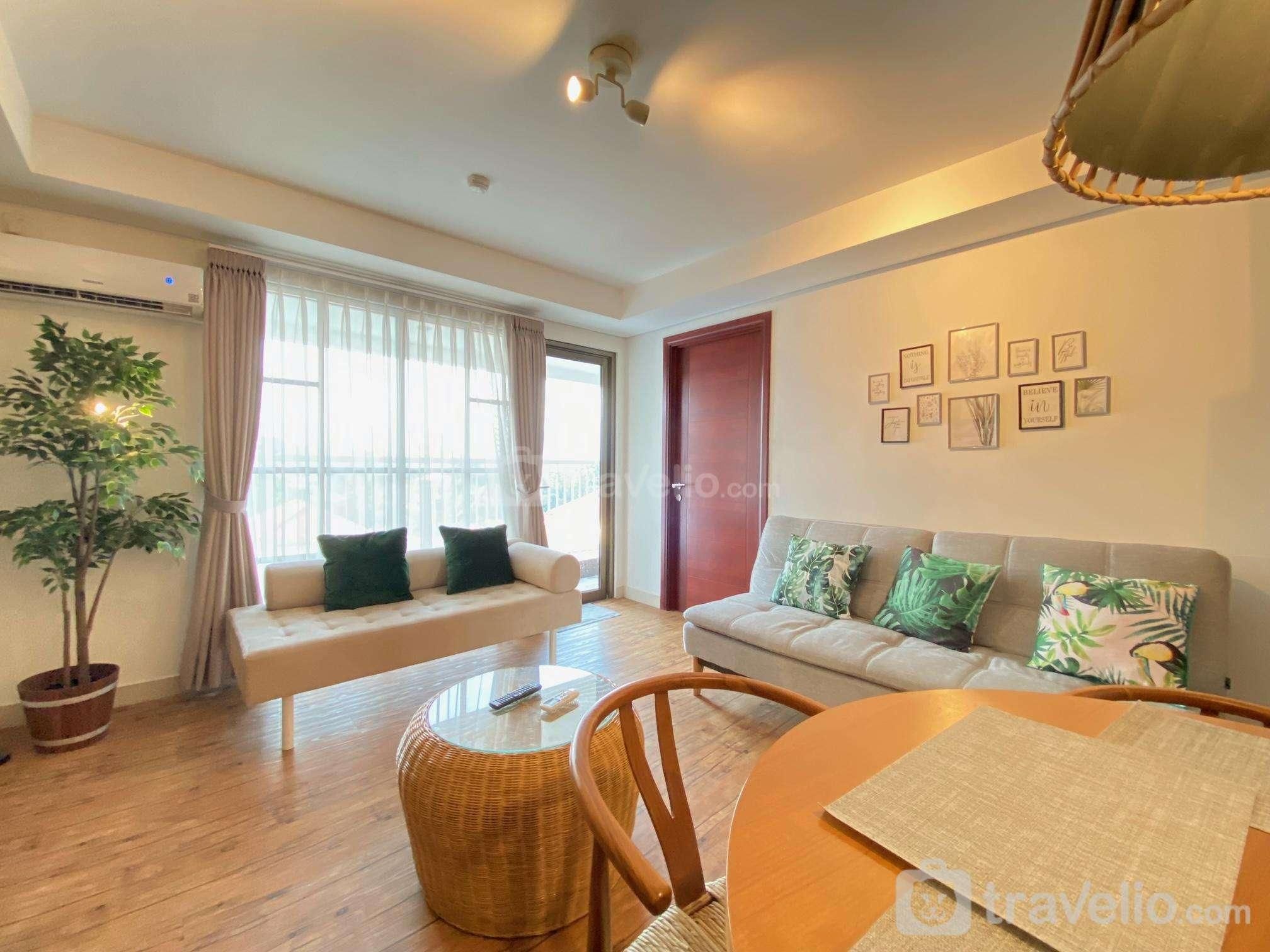 Spacious 2BR Tamansari Tera Residence By Travelio