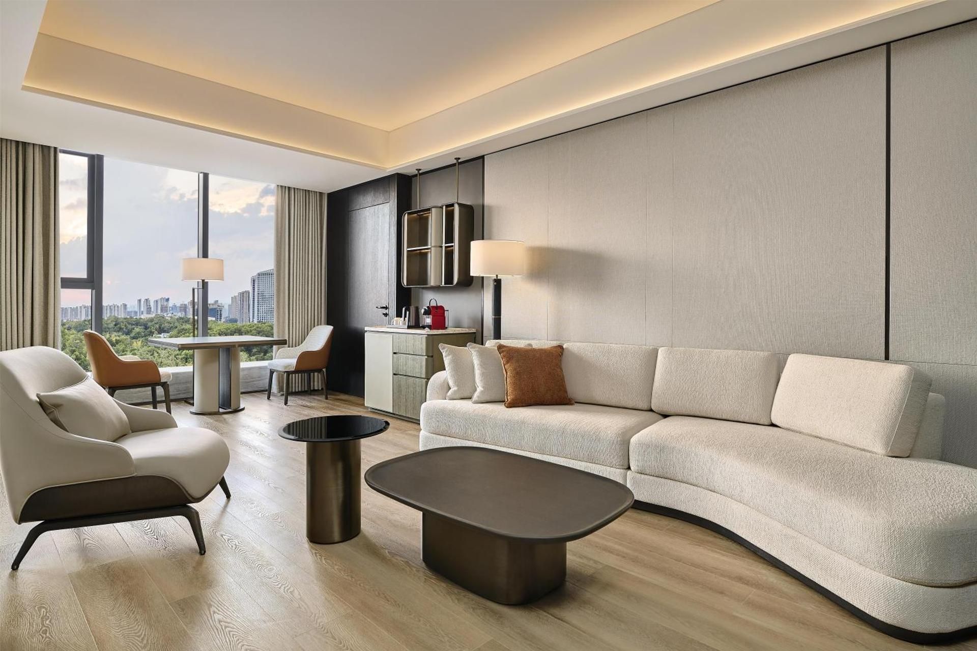 Deluxe King Suite with Garden View