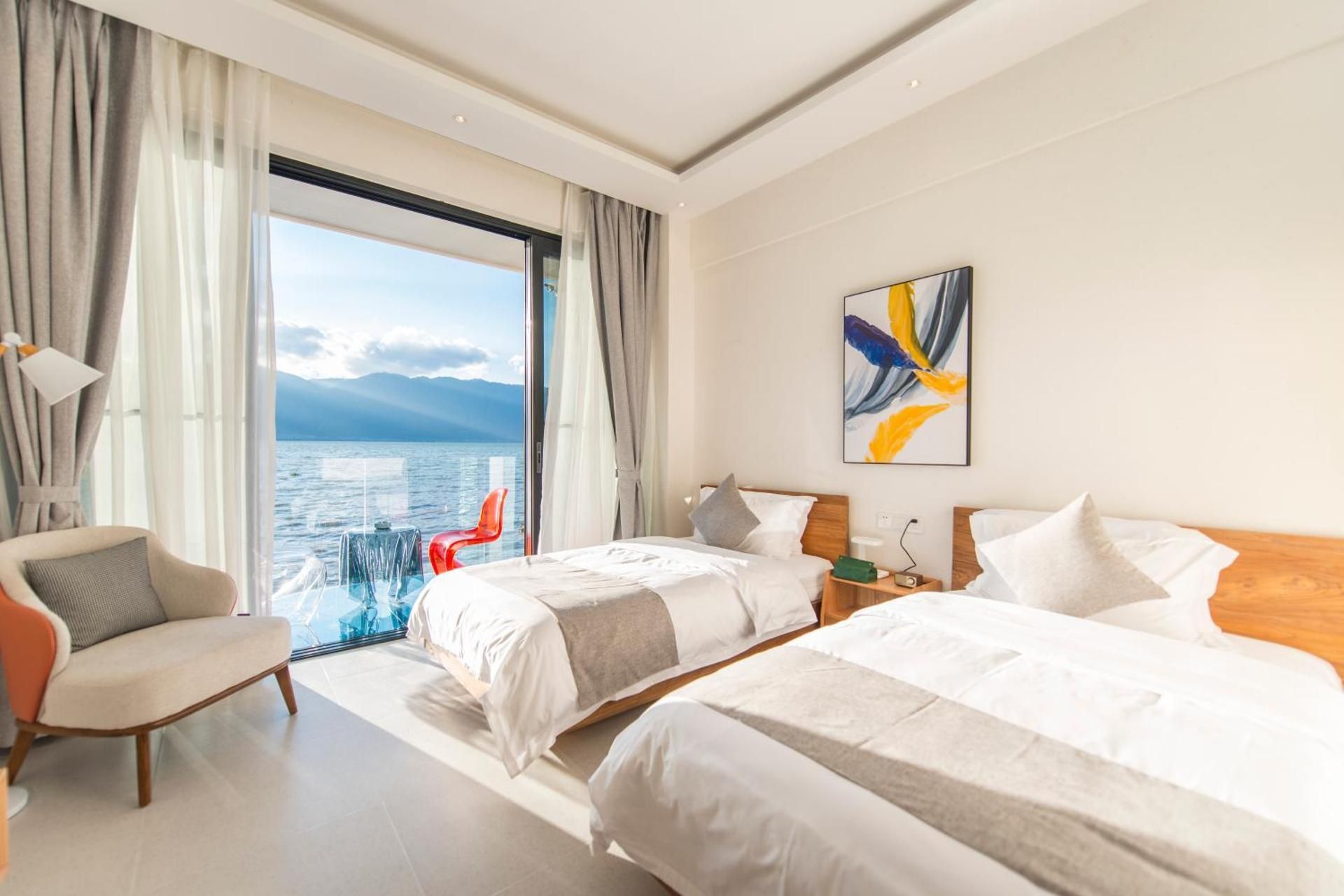 Twin Room with Sea View