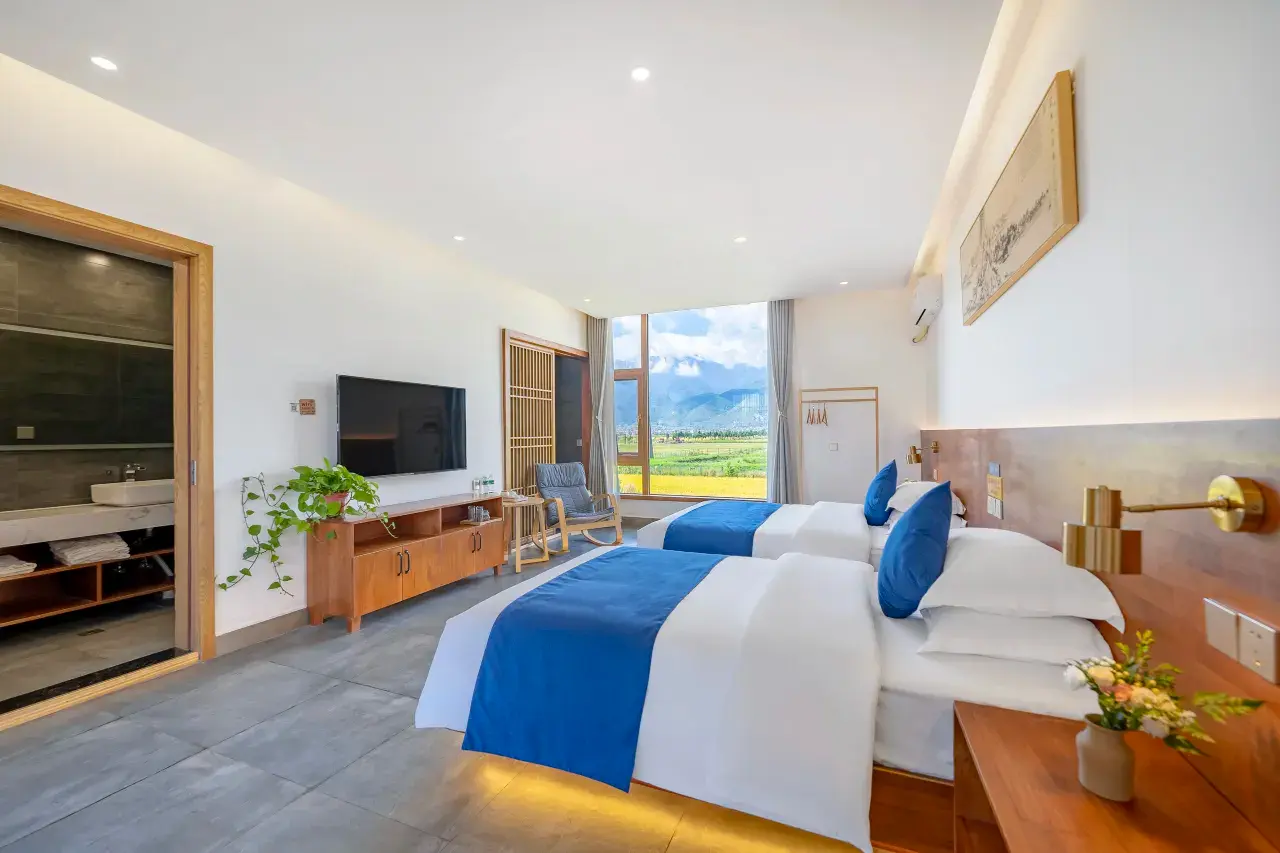 Family Room with View