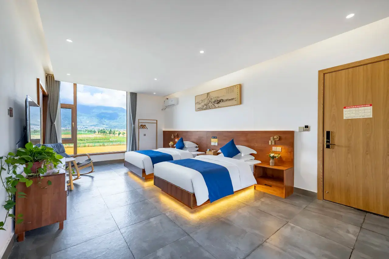 Family Room with View